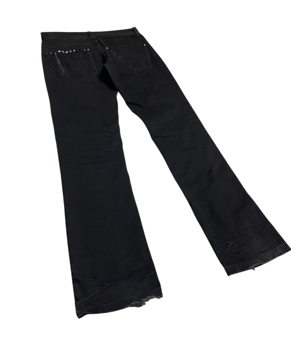 If Six Was Nine THEBLACKGENE Japan Studded Distressed Jeans Size US 29 - 6 Thumbnail