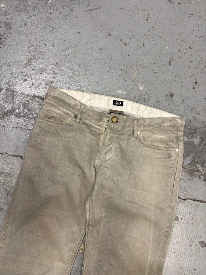 Dolce & Gabbana 2000s Dolce & Gabbana Grey Faded Denim Jeans Size US 32 / EU 48 - 5 Thumbnail
