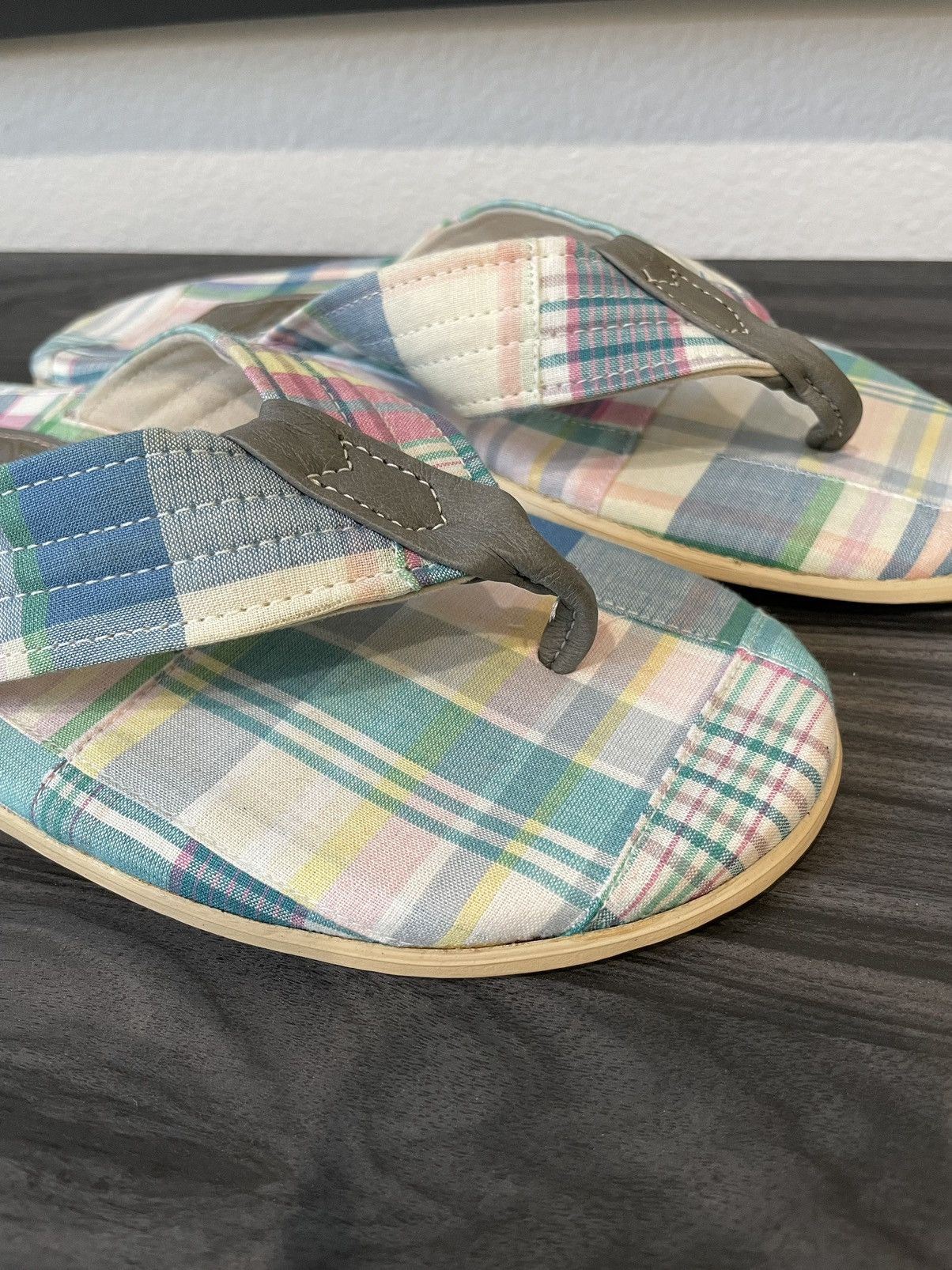 Other Limited Edition Island Slipper Patchwork Sandal Flip Flops Size US 9 / EU 42 - 7 Thumbnail