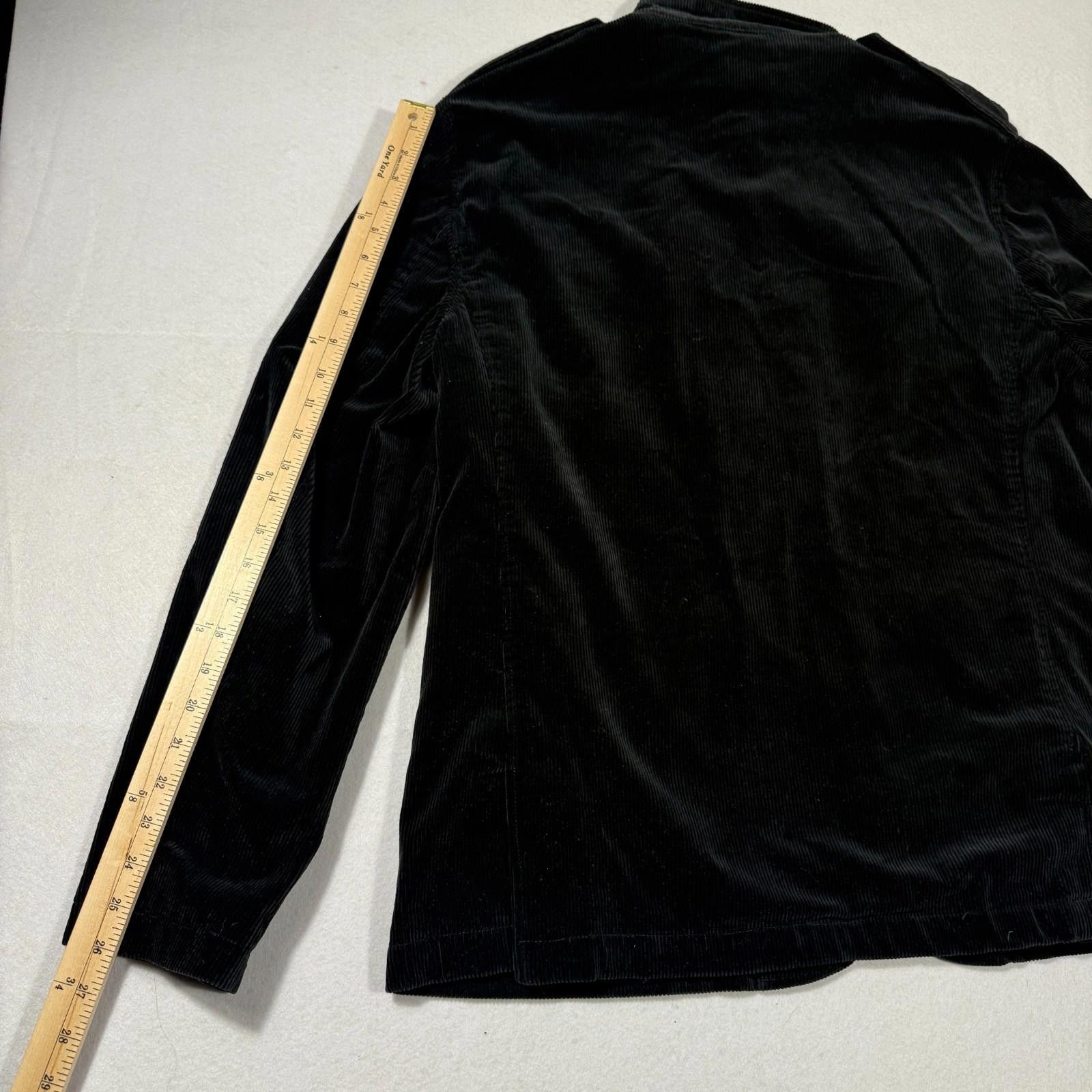 Rugby Ralph Lauren Vintage Rugby Ralph Lauren Corduroy Military Jacket Black XL Size US XL / EU 56 / 4 - 8 Thumbnail