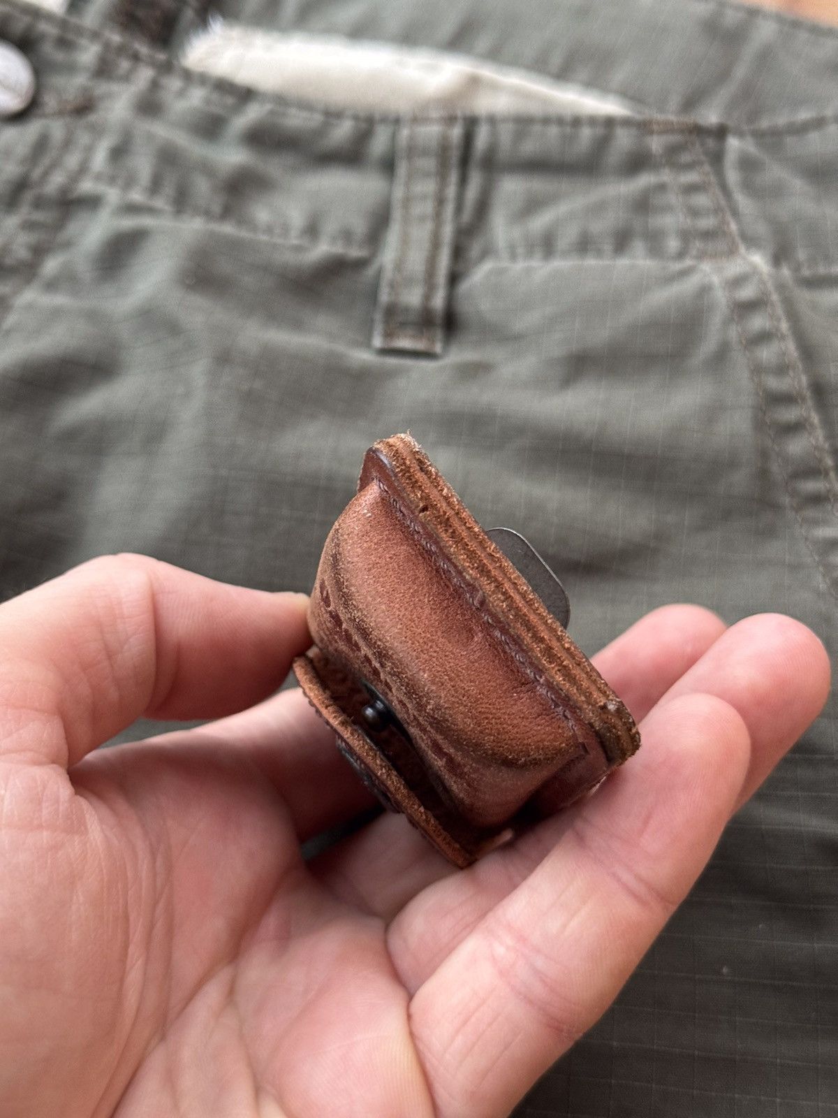 Marlboro × Vintage 🔥Vintage rare 90s Marlboro Rodeo Brown Leather Case Size ONE SIZE - 5 Thumbnail