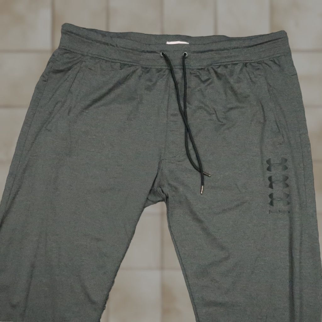 Under Armour Under Armour x Palm Angels Mens 2XL Gray Jogger Pants Activewear Training Basketball CrossFit Gym & Training Hiking Running Size US 39 - 1 Thumbnail