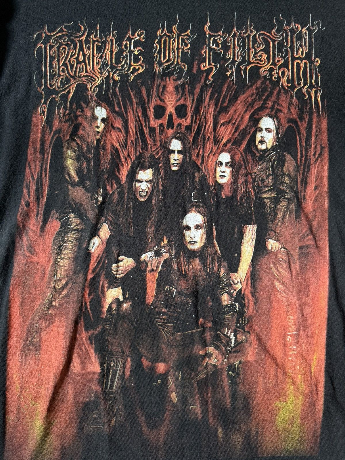 Band Tees Cradle Of Filth 2001 Metal Forged LS Size US L / EU 52-54 / 3 - 4 Thumbnail