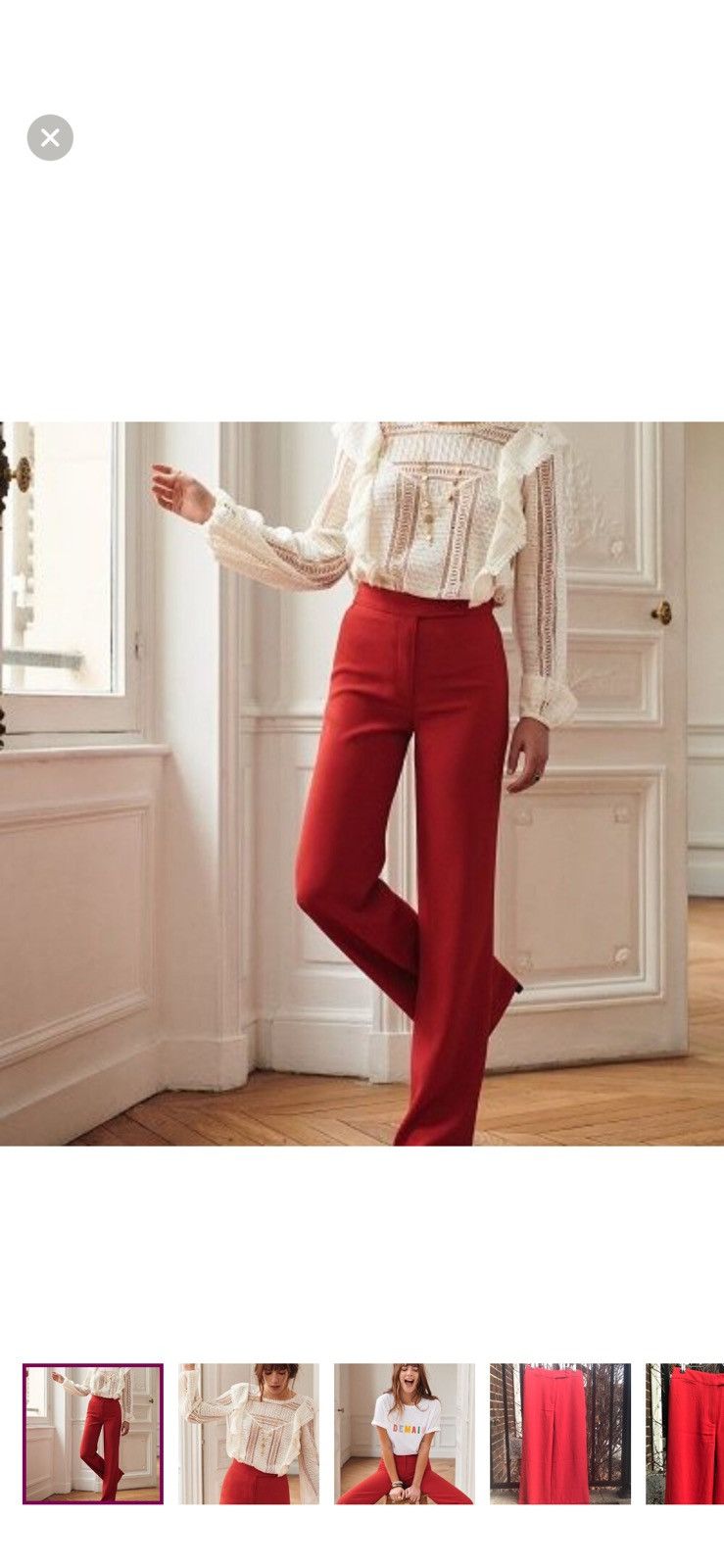 Sezane Brand New Sezane Pants Size 28" / US 6 / IT 42 - 1 Thumbnail