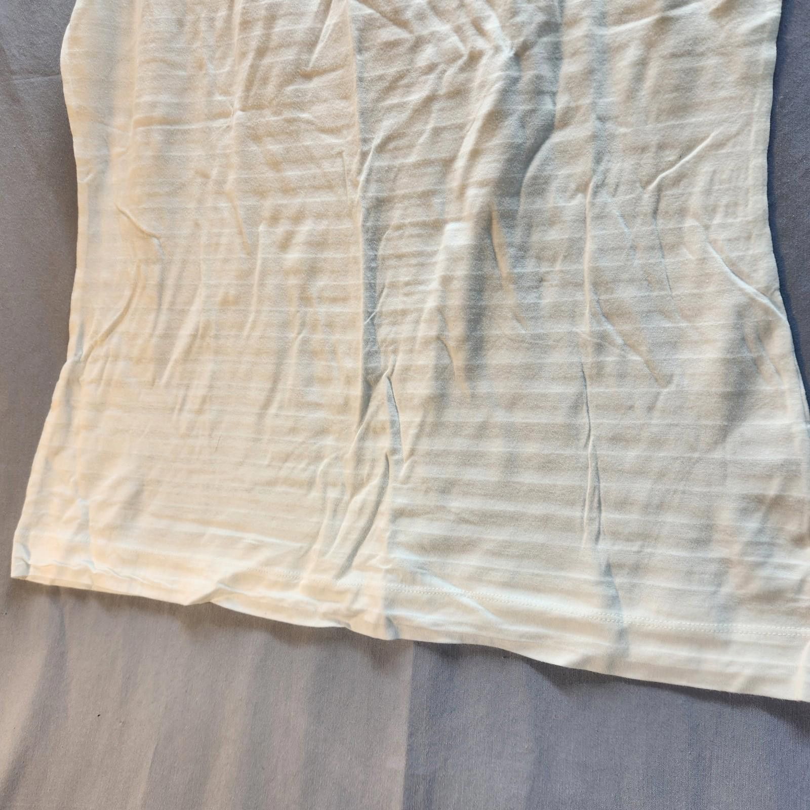 Lands' End Lands End White Cotton Blend Tank Top Womens Size XL Size XL / US 12-14 / IT 48-50 - 3 Thumbnail