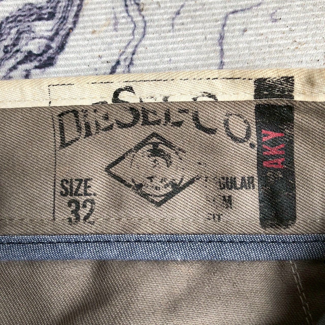 Diesel Vintage Diesel Co. AKY Workwear Pants Size US 32 / EU 48 - 11 Thumbnail