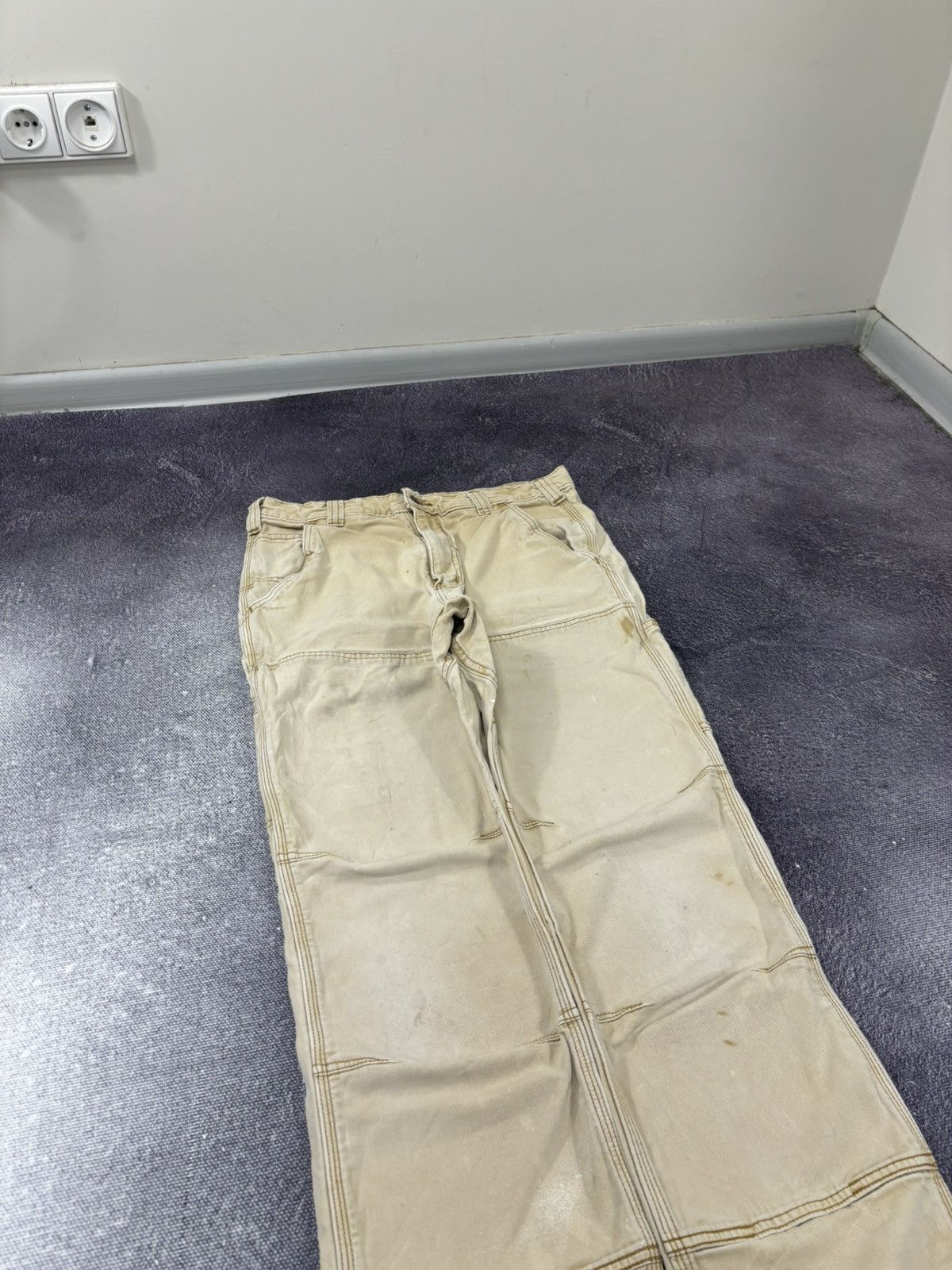 Carhartt Vintage Carhartt Double Knee Workwear Faded Utility Pants Size US 32 / EU 48 - 5 Thumbnail