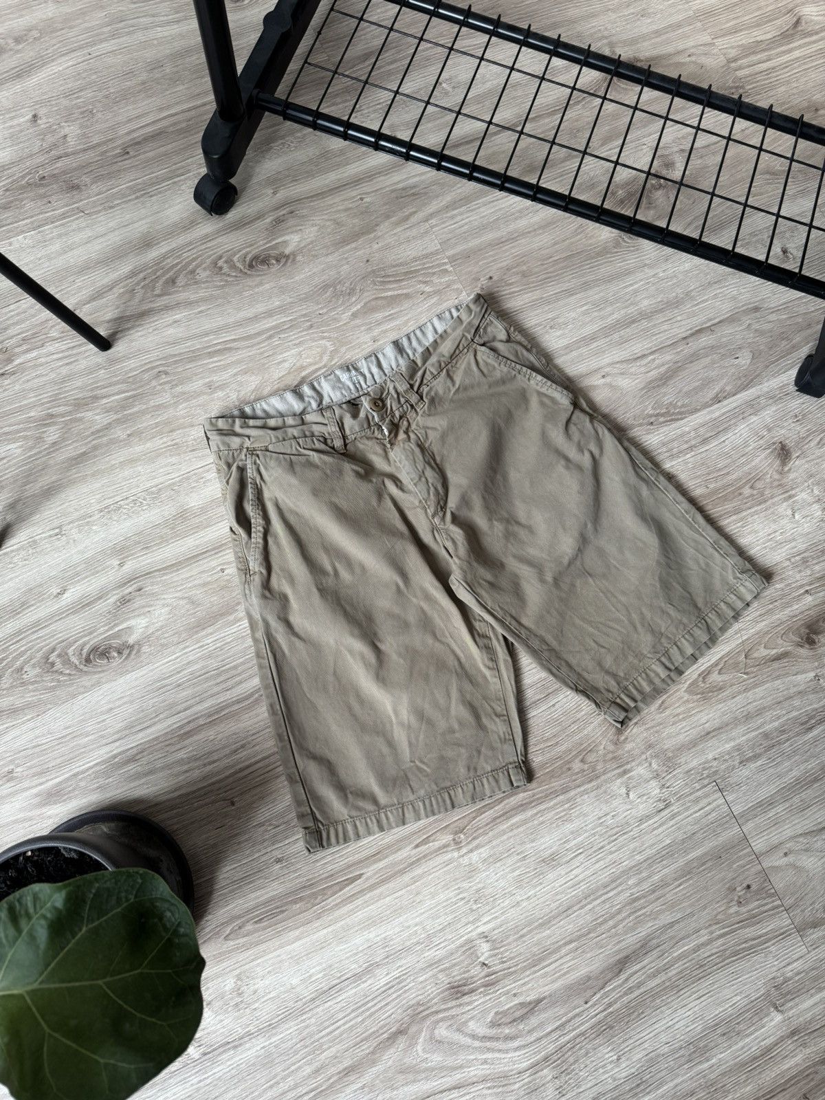 Carhartt Vintage Carhartt Beige Johnson Shorts Size US 31 - 5 Thumbnail