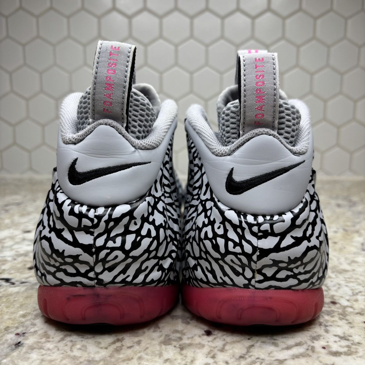 Nike Size 9-Nike Air Foamposite Pro Elephant Print CLEAN NO BOX Size US 9 / EU 42 - 9 Thumbnail