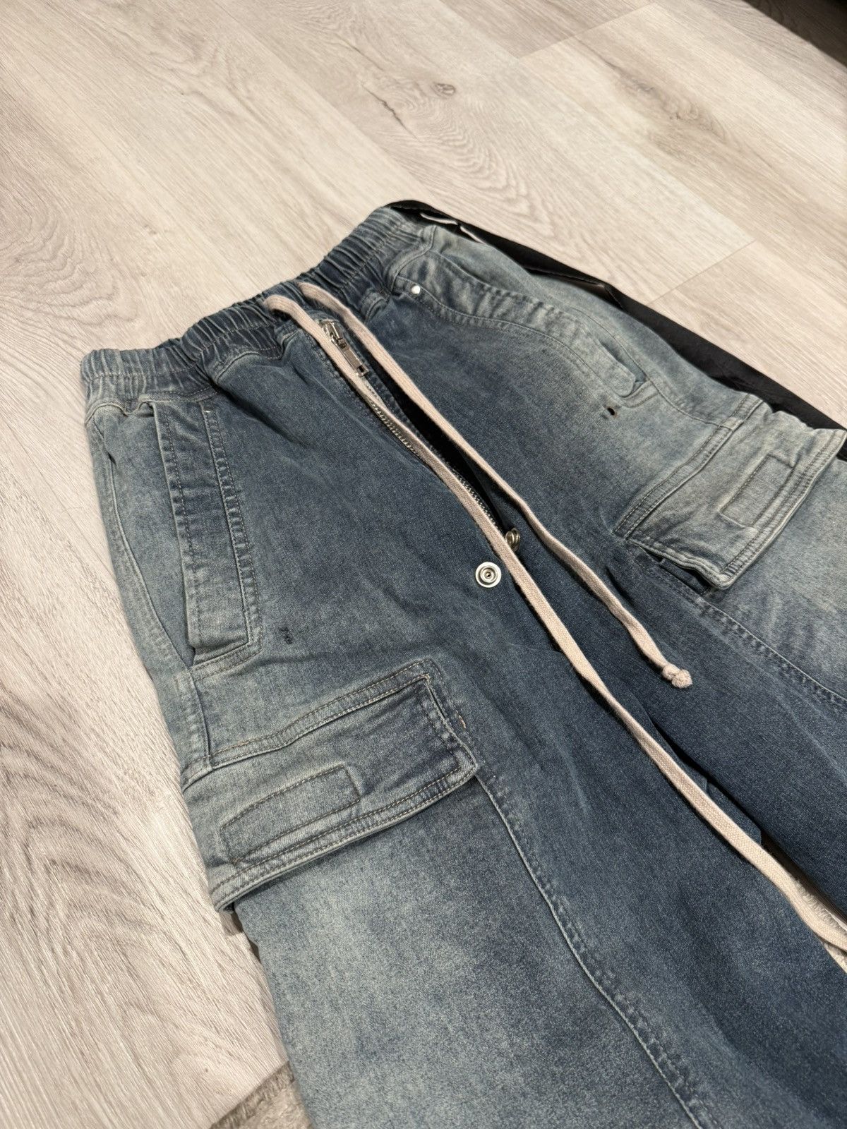 Rick Owens f/w 2022 mineral pearl degrade cargo bela!! Size US 28 / EU 44 - 3 Thumbnail