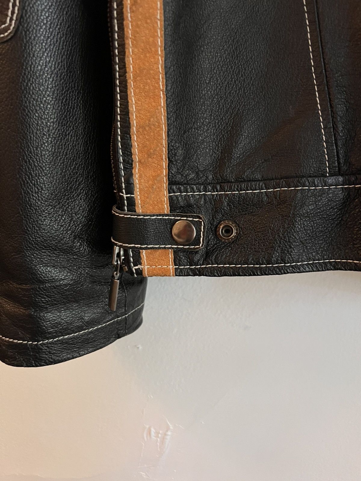 Other Vintage leather motorcycle jacket Size US M / EU 48-50 / 2 - 7 Thumbnail