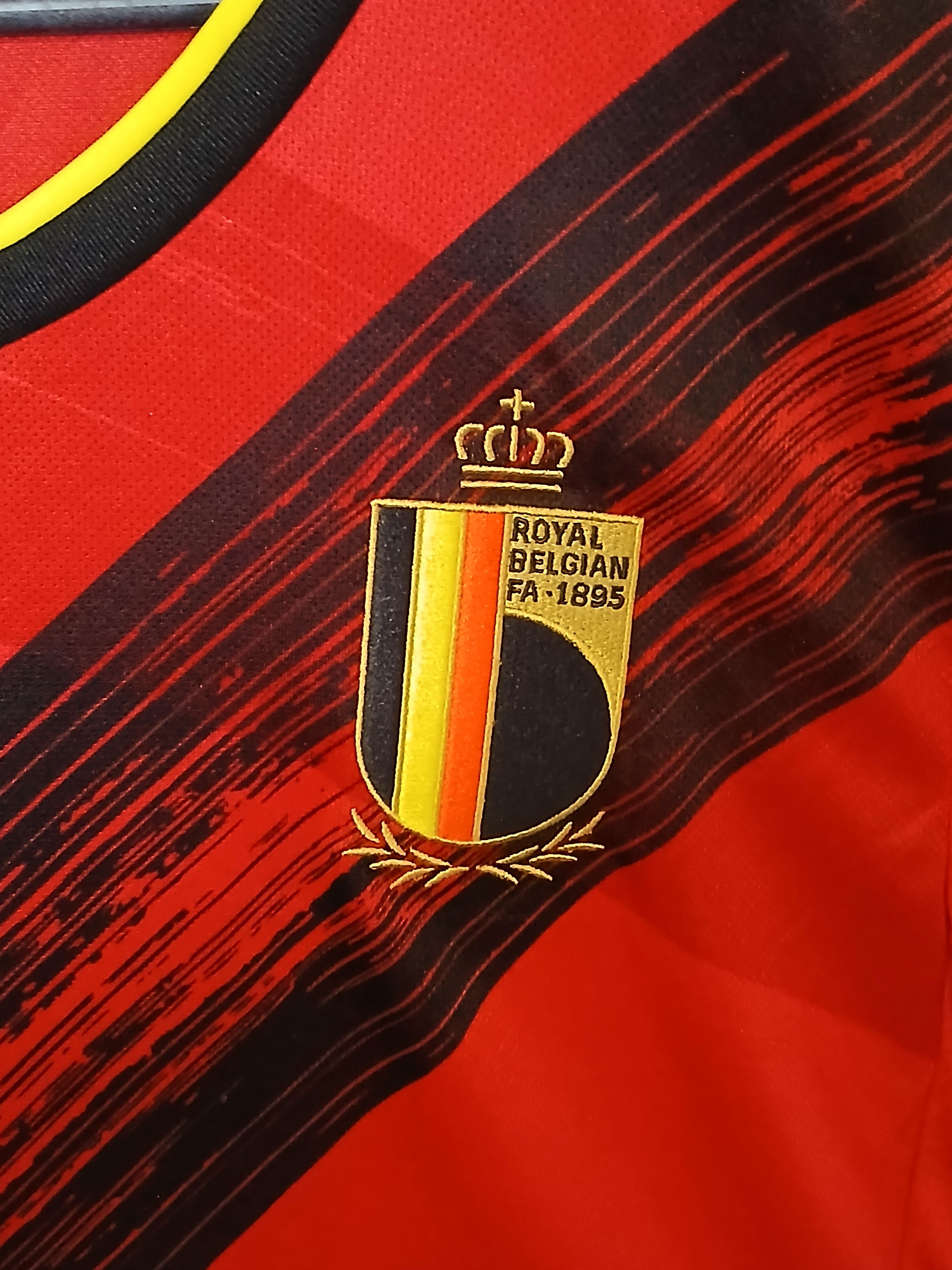 Adidas Belgium National Football Team Jersey T-Shirt Size US M / EU 48-50 / 2 - 3 Thumbnail