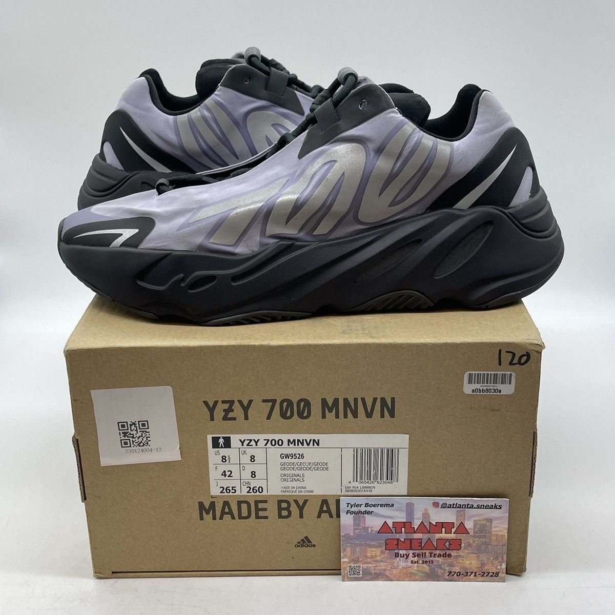 Adidas Yeezy boost 700 MNVN geode Size US 8.5 / EU 41-42 - 1 Thumbnail