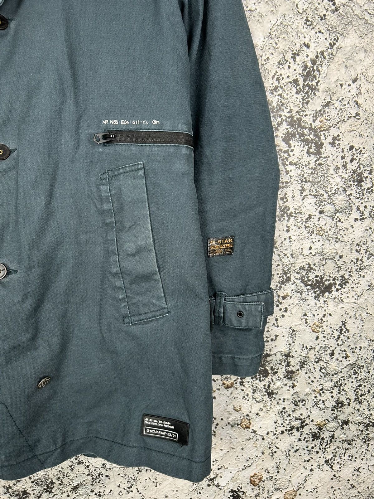 G-Star G-star Raw Light Jacket Grunge Punk Avant Garde Designer Size US S / EU 44-46 / 1 - 4 Thumbnail