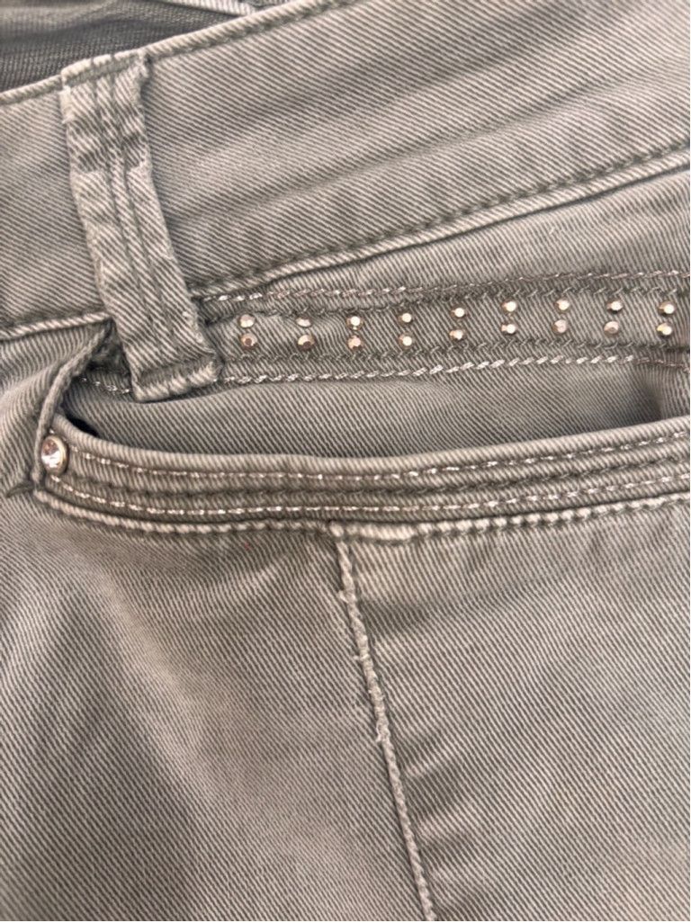 White House Black Market Women's White House Black Market Green Cargo Pants Size 2R Size 28" / US 6 / IT 42 - 9 Thumbnail