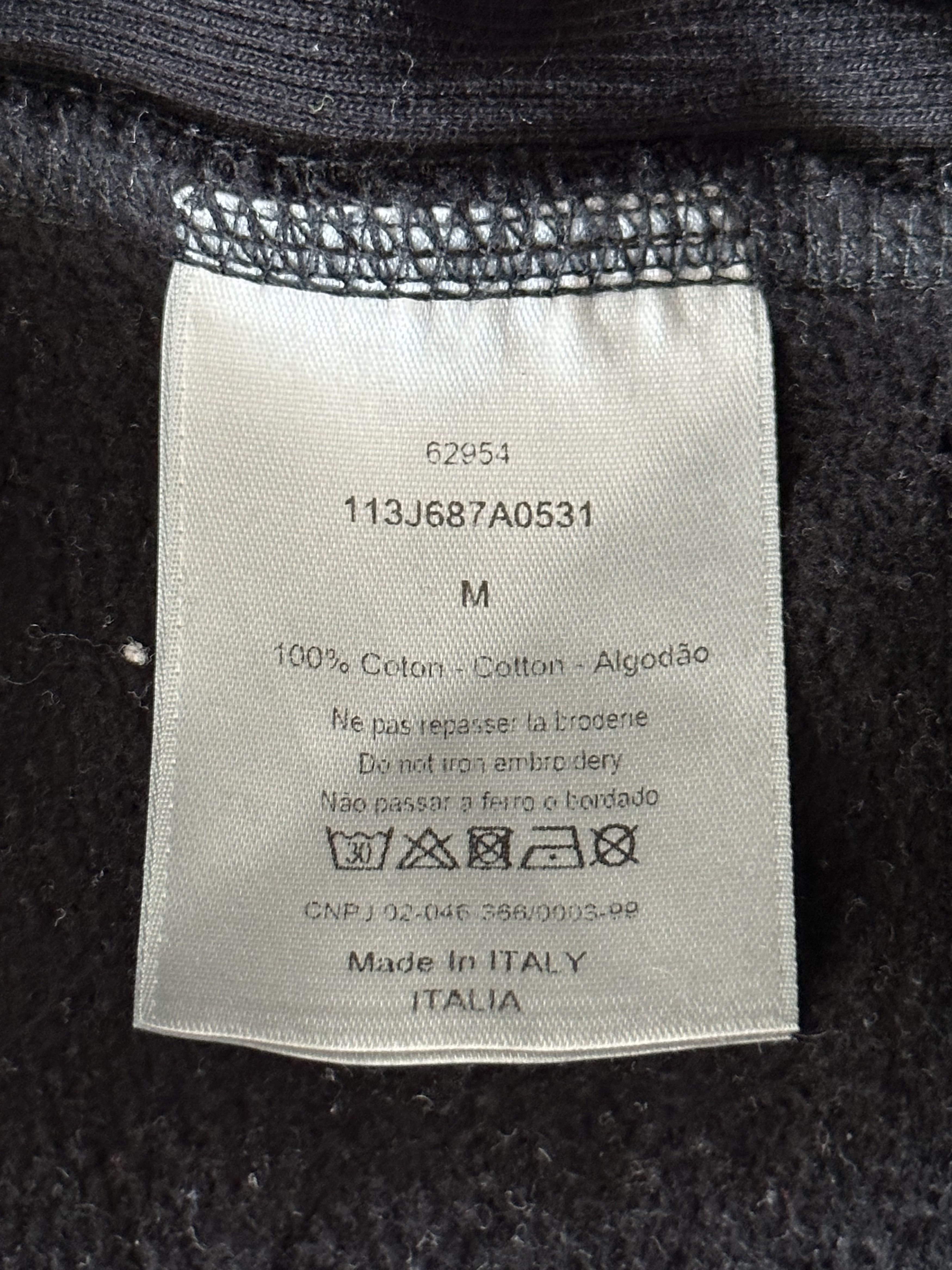 Dior Dior Black Multicolor Floral Embroidered Logo Sweater Size US M / EU 48-50 / 2 - 4 Thumbnail