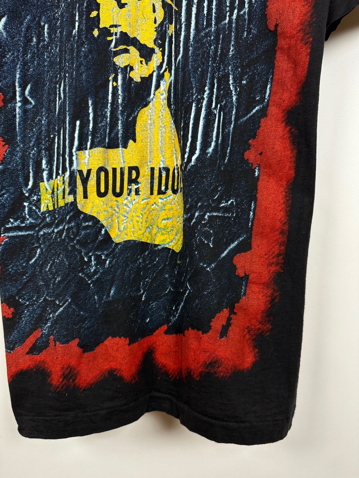 Band Tees 90s Vintage Guns N Roses Axl Rose Kill Your Idol T-Shirt Size US M / EU 48-50 / 2 - 16 Thumbnail