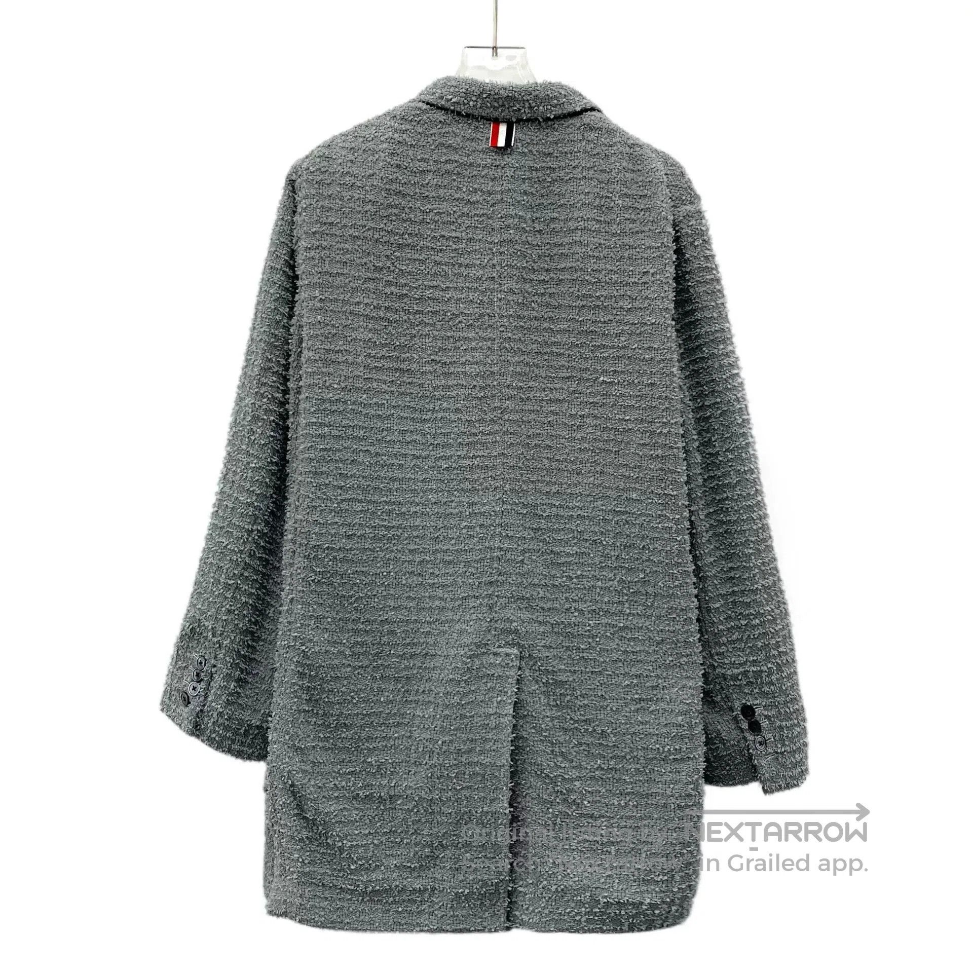 Thom Browne thom browne gray double-breasted jacket. Size US S / EU 44-46 / 1 - 2 Thumbnail