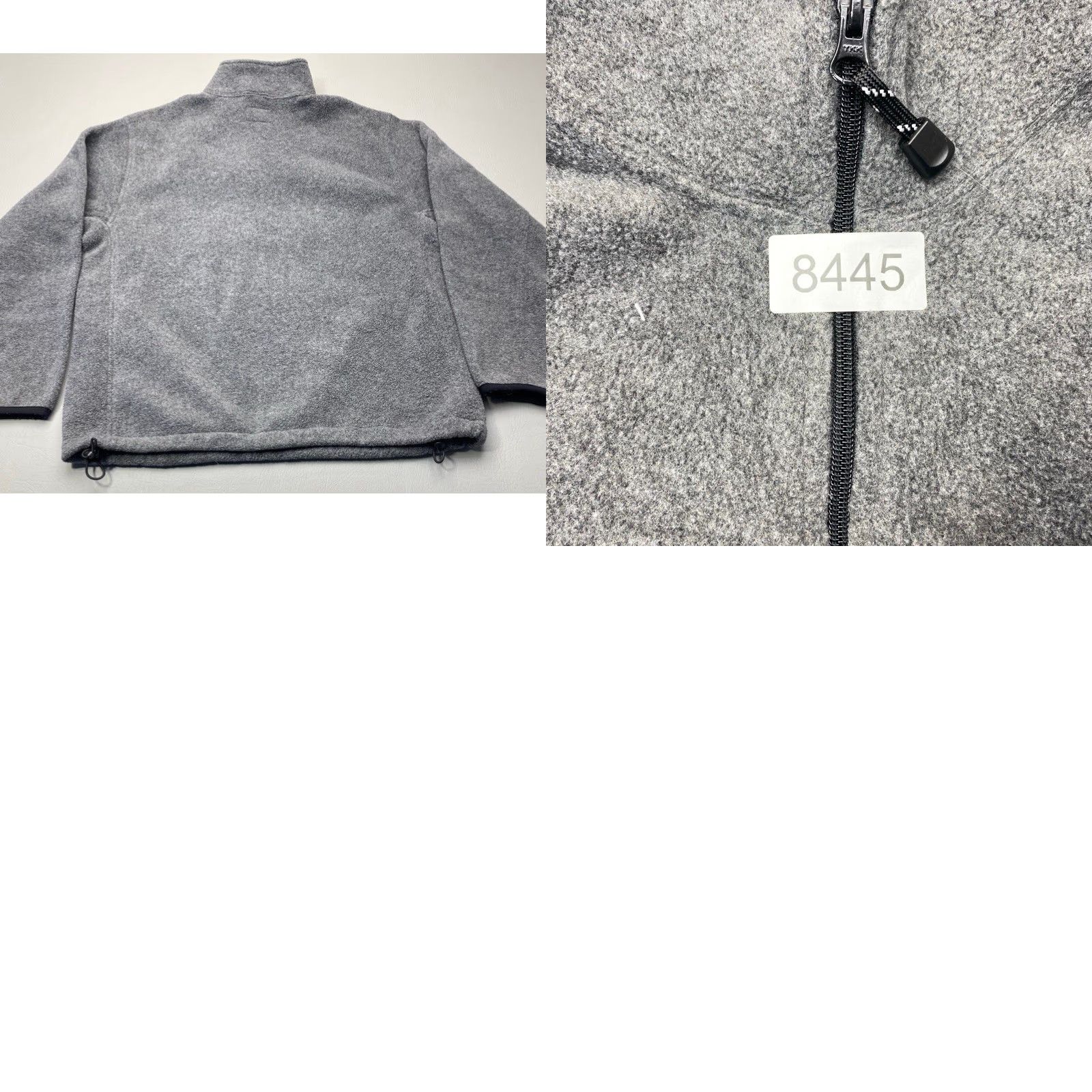 J.Crew J Crew JCMG Multiglisse 1/4 Zip Pullover Fleece Sweater Mens Large Gray Pockets Size US L / EU 52-54 / 3 - 9 Thumbnail