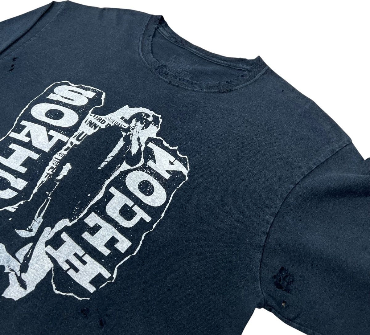 Band Tees Vintage Distressed Sonic Youth Long Sleeve Size US L / EU 52-54 / 3 - 4 Thumbnail