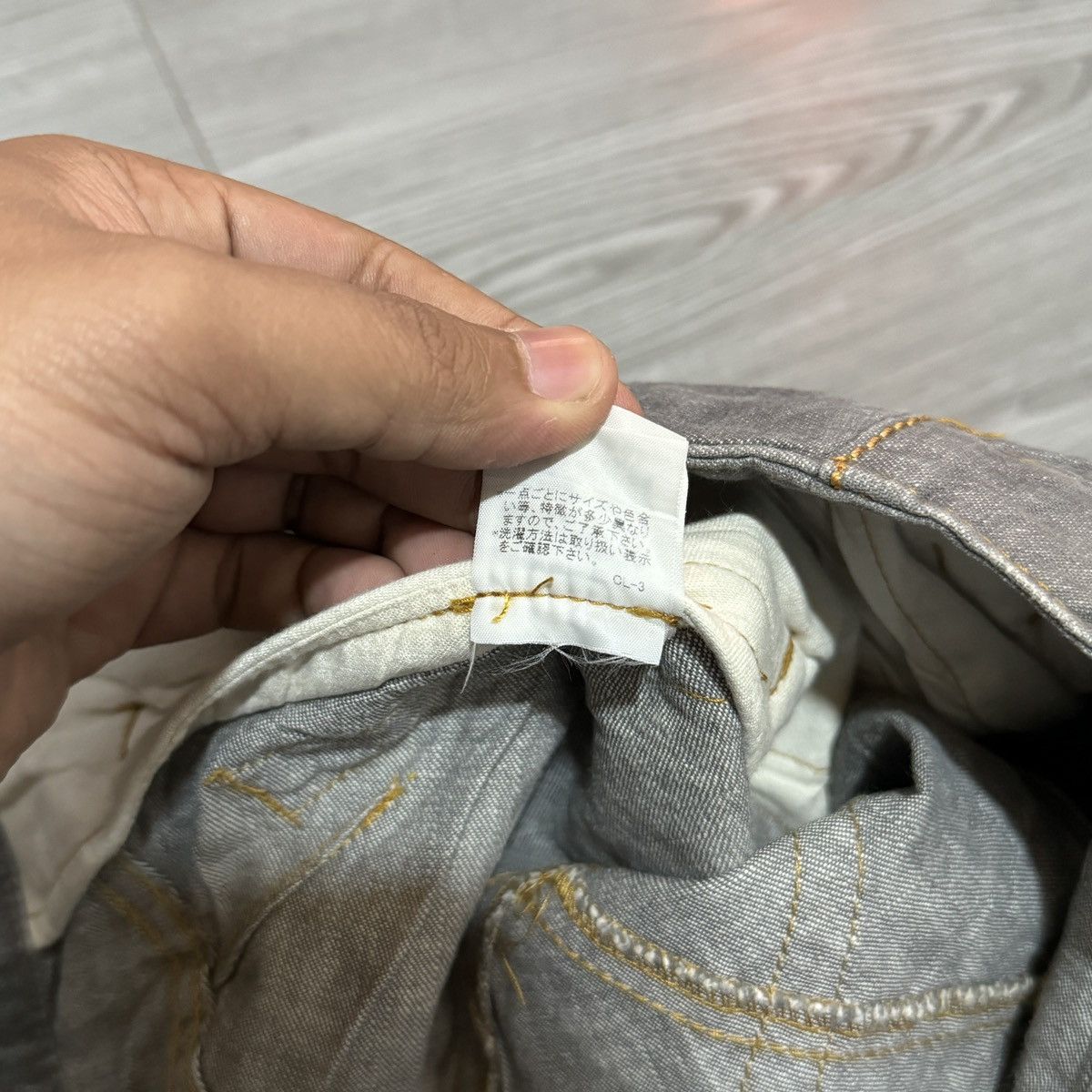 CABANE de ZUCCa Cabanne De Zucca Denim Big Pocket Pants Size US 31 - 6 Thumbnail