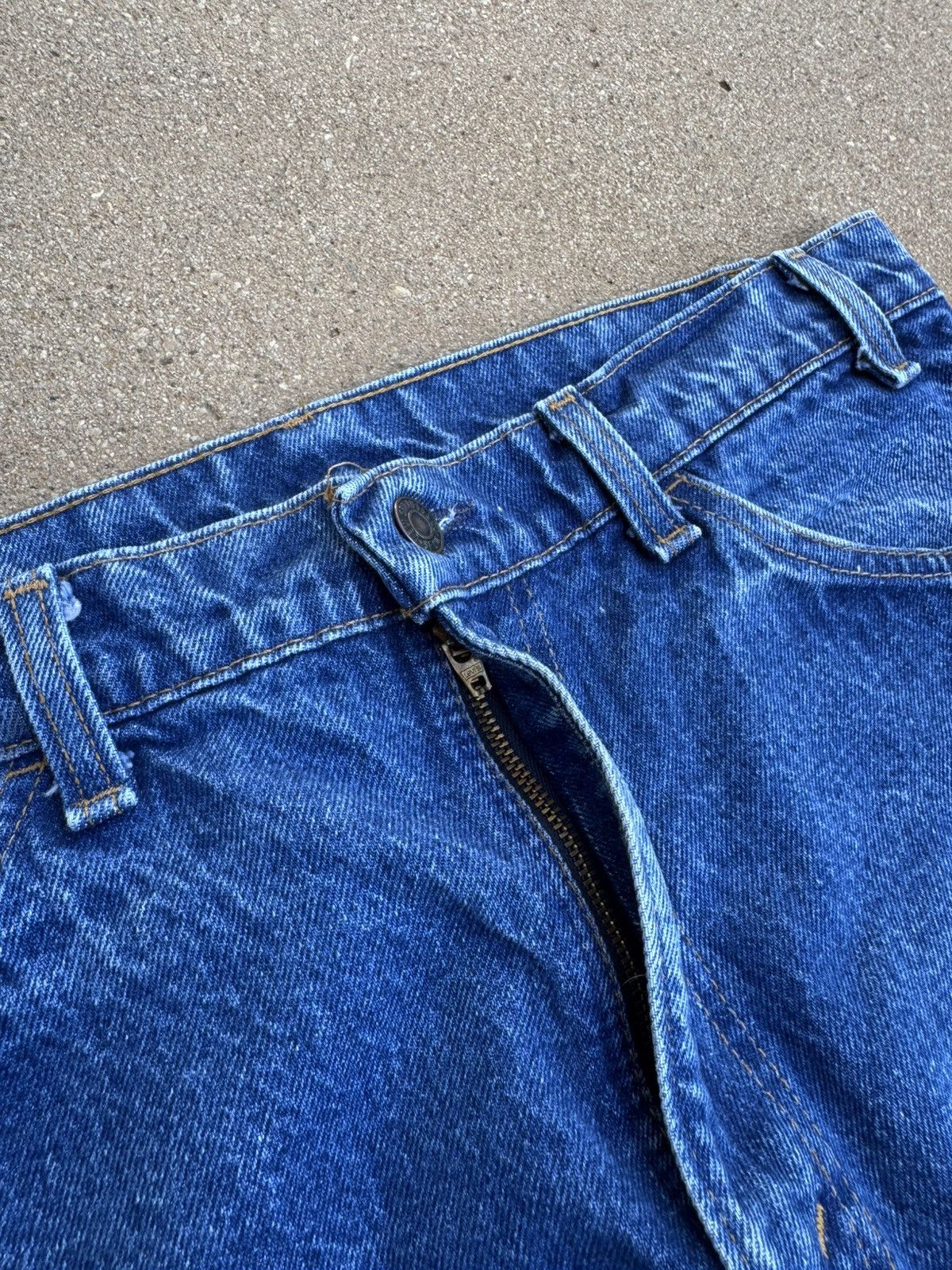 Levi's × Vintage Vtg 80’s Levi’s 646 Orange Tab Bellbottom Flare Jeans 33x29 Size US 33 - 5 Thumbnail