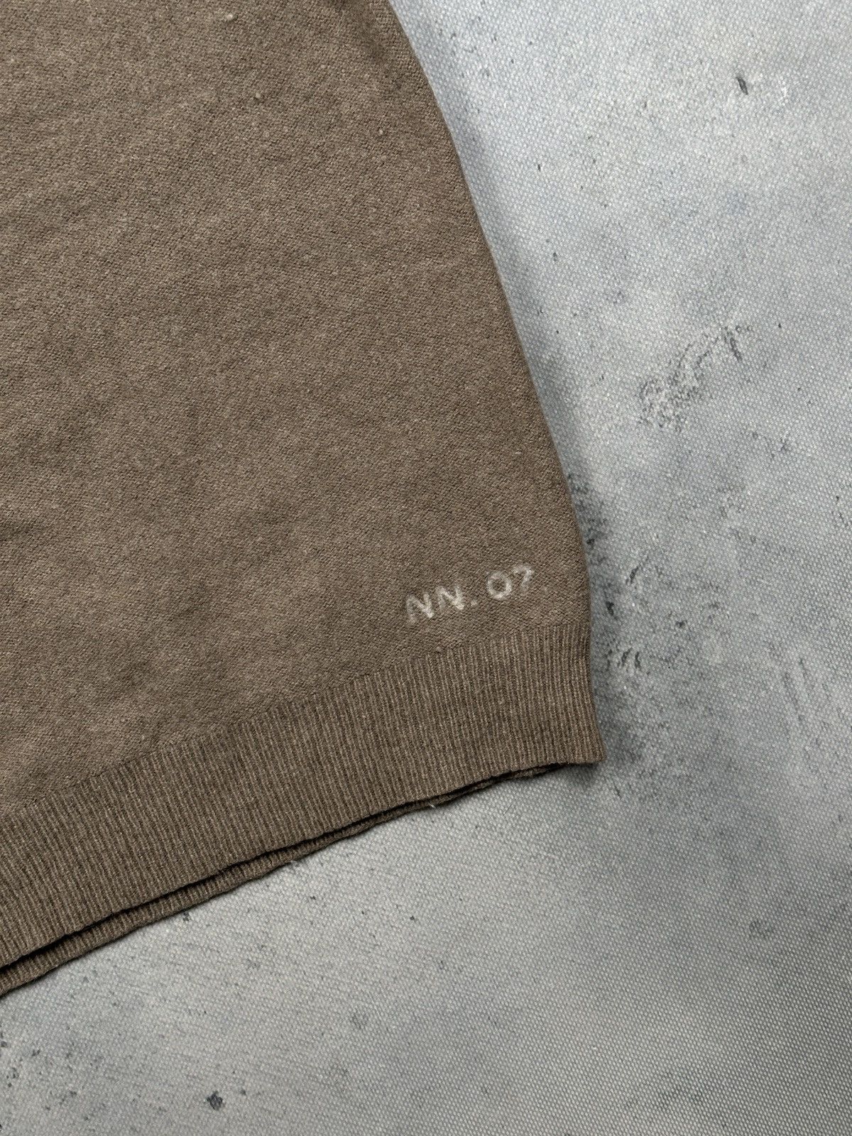 NN07 NN07 Nigel Wool Sweater Minimalist Brown Crewneck Premium Size US XS / EU 42 / 0 - 3 Thumbnail