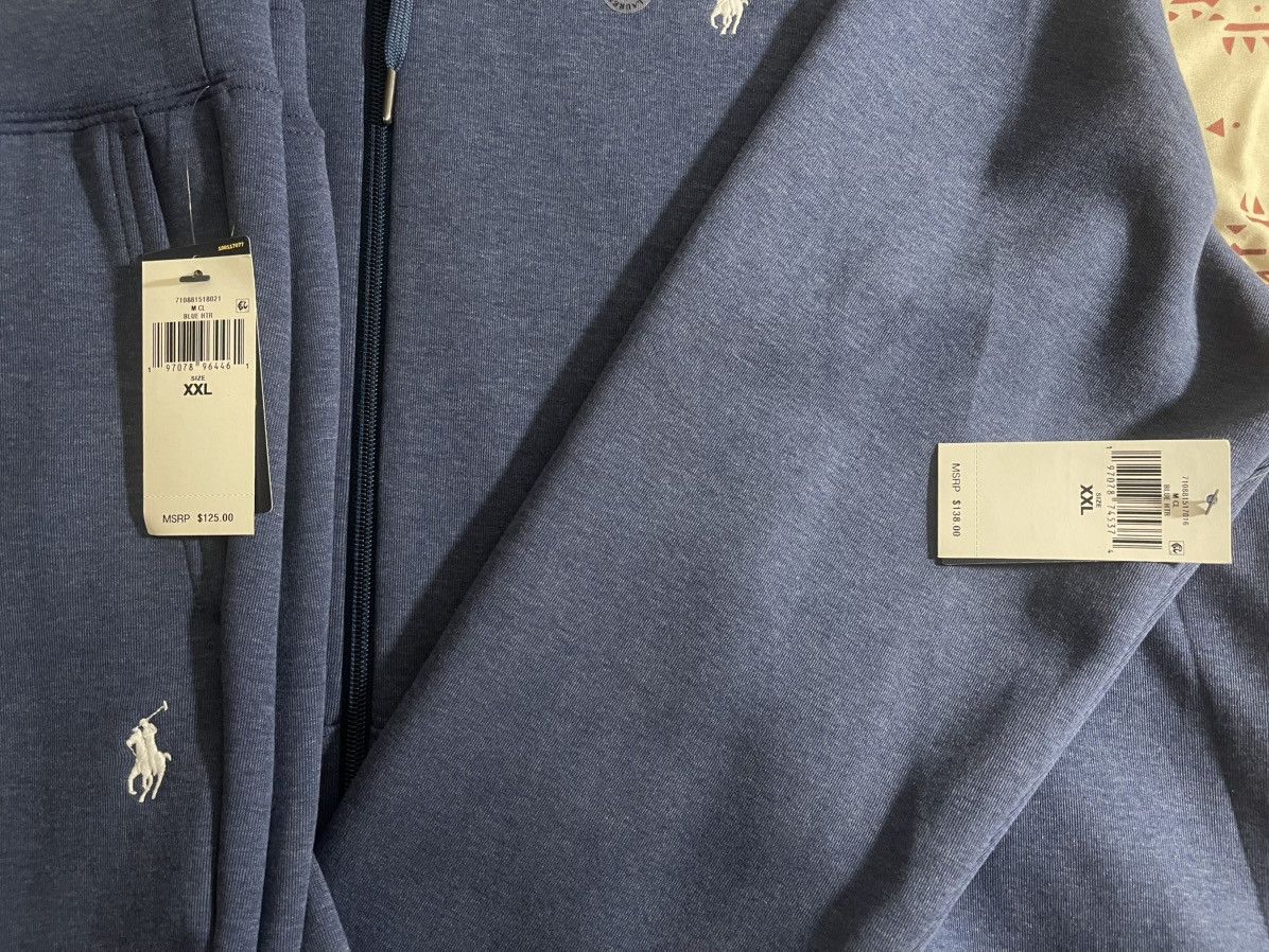 Polo Ralph Lauren Double Knit Full Zip Hoodie Size US XXL / EU 58 / 5 - 2 Thumbnail