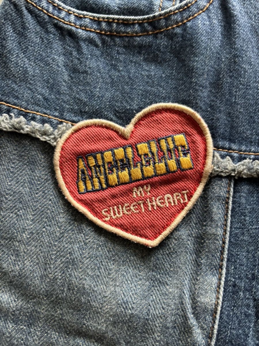 20471120 × Angel Blue × Hysteric Glamour ANGEL BLUE flare japanese reconstruct patches embroidery Size 26" / US 2 / IT 38 - 11 Thumbnail