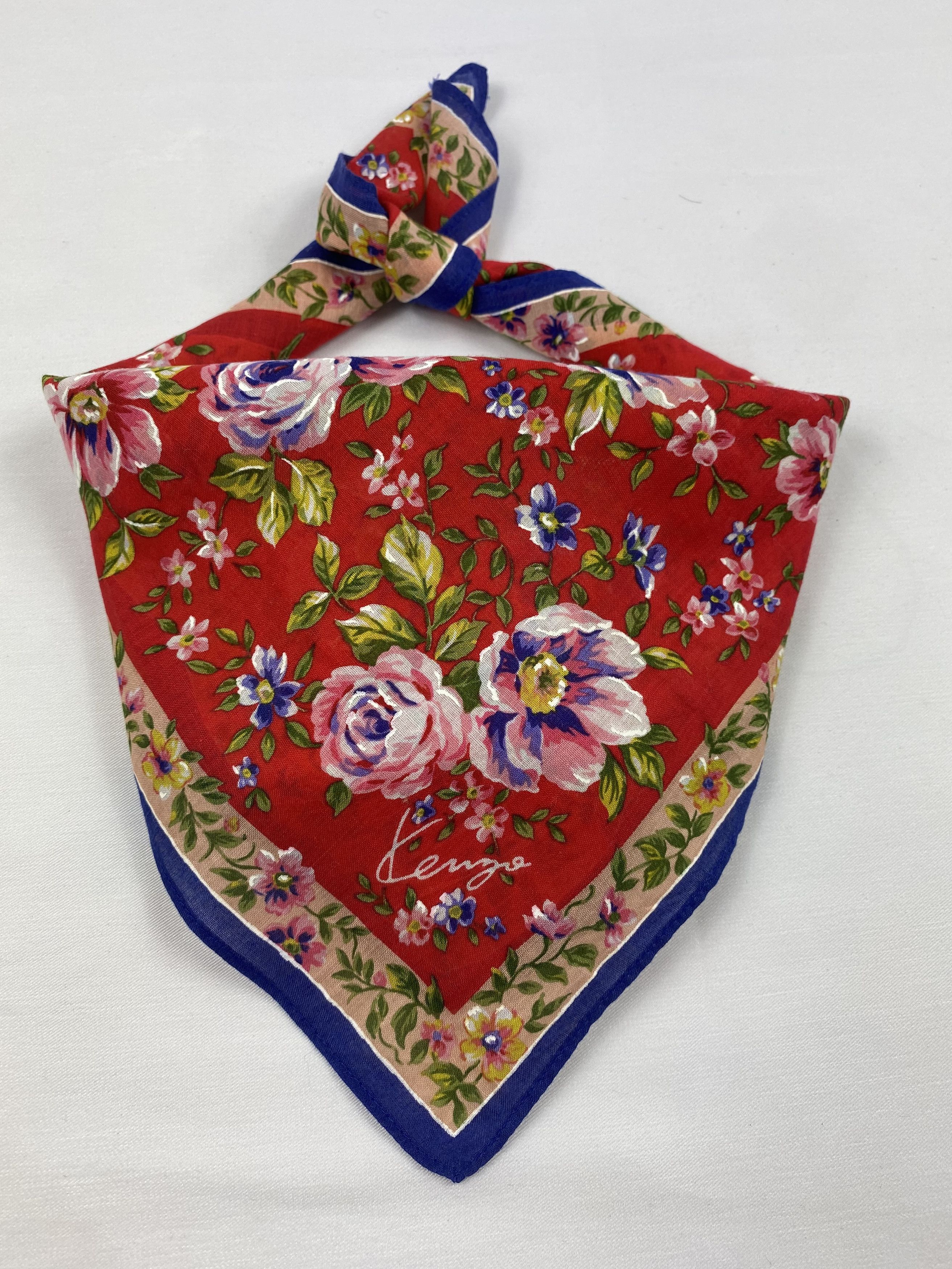 Kenzo × Vintage Kenzo Handkerchief / Bandana / Neckerchief Size ONE SIZE - 2 Thumbnail