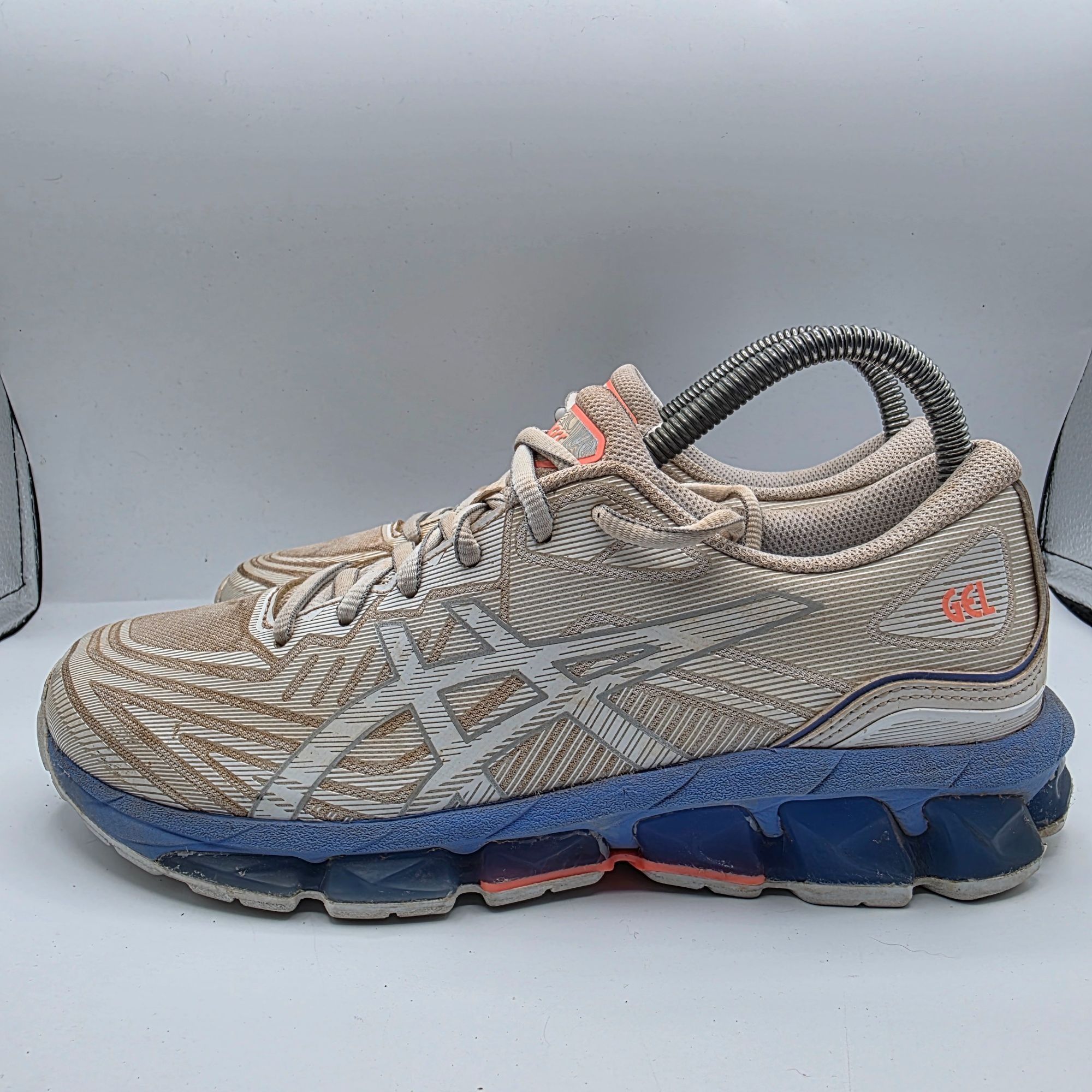 Asics Asics Gel Quantum 360 7 Womens Size 8 White Blue Athletic Sh Size US 8 / IT 38 - 13 Thumbnail