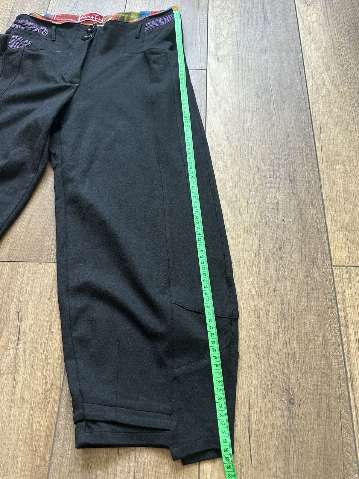 Designer Pants Aventures des Toiles size 42 black Size 30" / US 8 / IT 44 - 7 Thumbnail