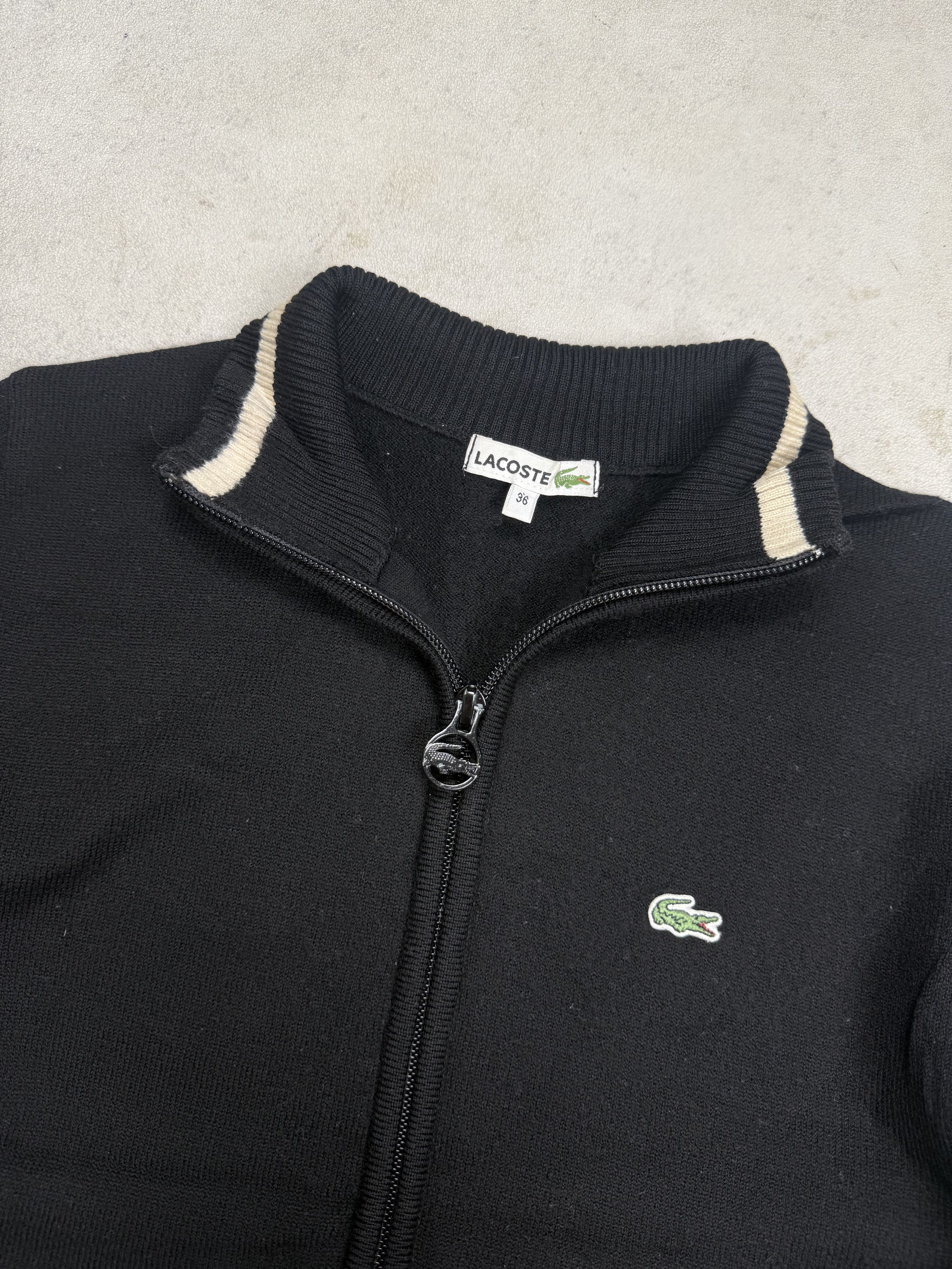 Lacoste Vintage Lacoste Wool Knit Half Zip Sweater Size 36 Size XS / US 0-2 / IT 36-38 - 3 Thumbnail