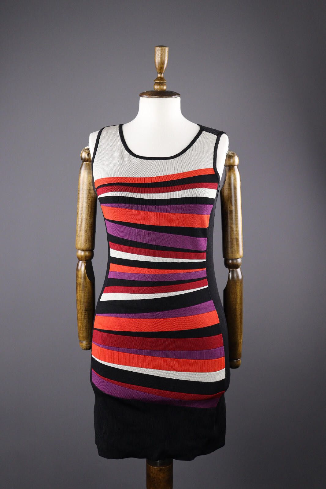 Designer Karen Millen Abstract Summer Cocktail Pencil Dress Size 3 Size M / US 6-8 / IT 42-44 - 1 Thumbnail