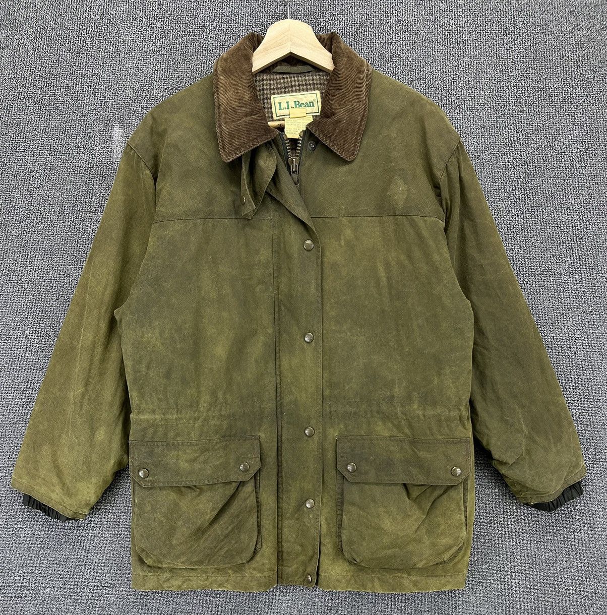 L.L. Bean Vintage L.L Bean Thinsulate Long Wax Jacket Size M / US 6-8 / IT 42-44 - 1 Thumbnail