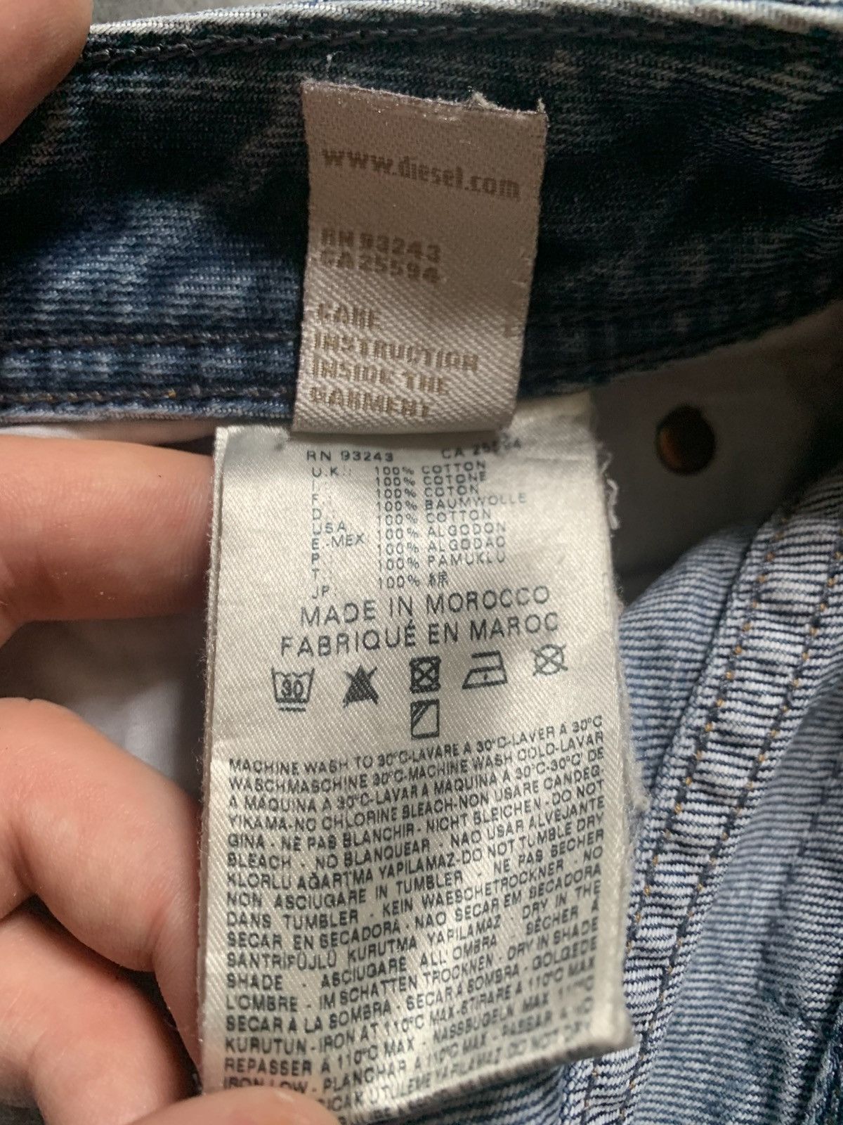 Diesel Crazy Flared Diesel Jeans Of six Was Nine japanese style Size US 32 / EU 48 - 13 Thumbnail