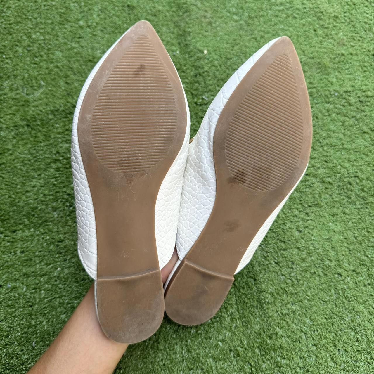 Steve Madden Steve Madden Women's White and Cream Loafer Size US 6.5 / IT 36.5 - 3 Thumbnail