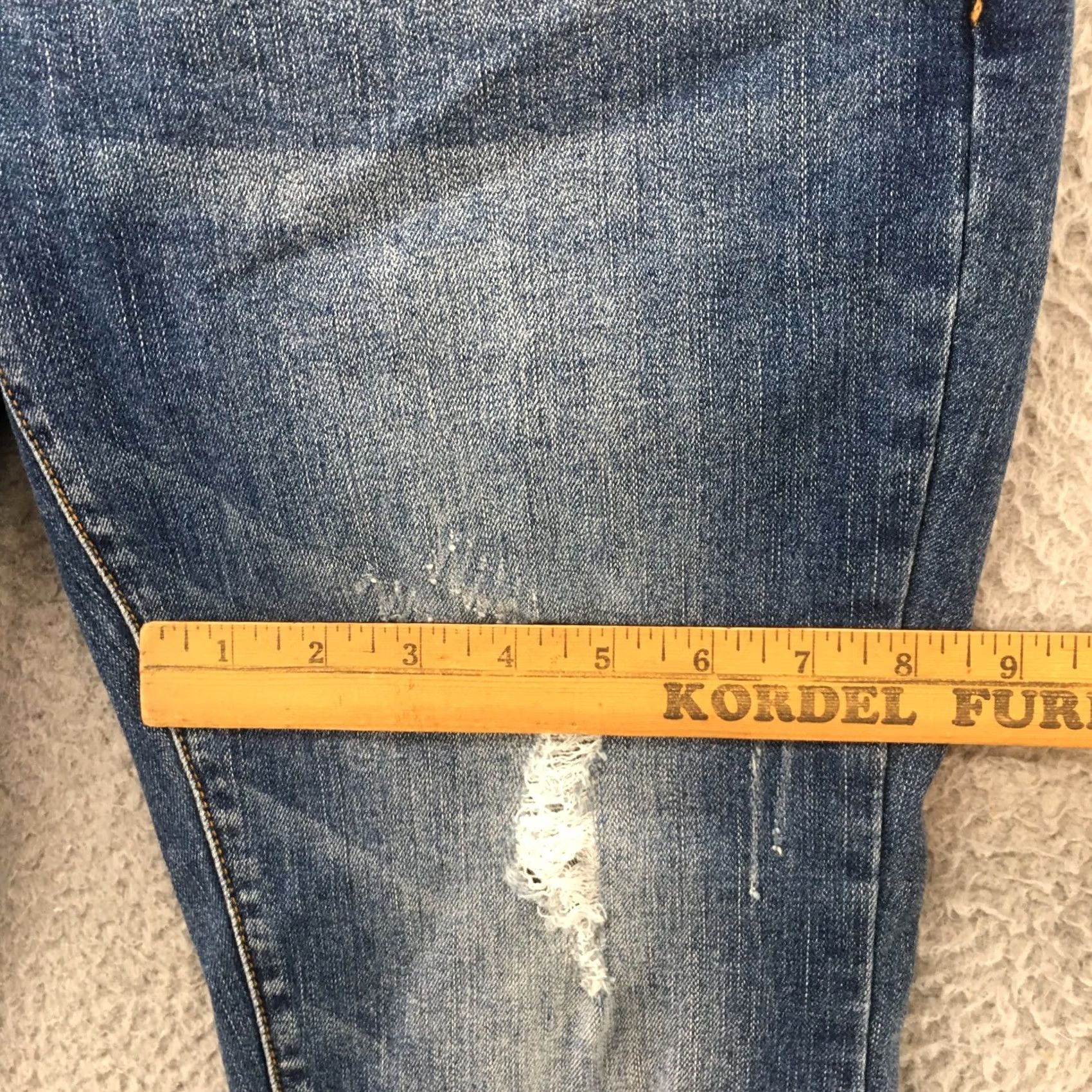 Vintage Arizona Jean Co. Advance Flex 360 Skinny Jeans Mens Blue 30x30 (actual 31x28.5) Size US 30 / EU 46 - 6 Thumbnail