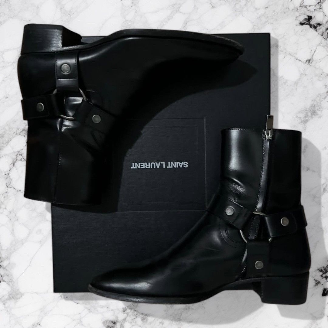 Saint Laurent Paris Saint Laurent Paris Wyatt Boots Size US 6.5 / EU 39-40 - 1 Thumbnail