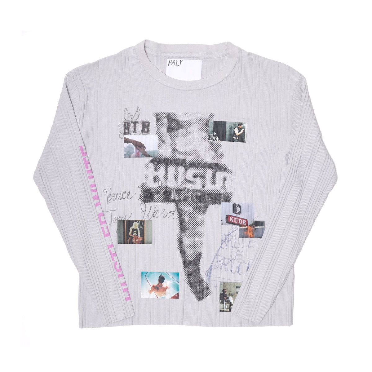 Paly Hollywood HUSTLR RIB L/S TEE Size US XL / EU 56 / 4 - 1 Thumbnail
