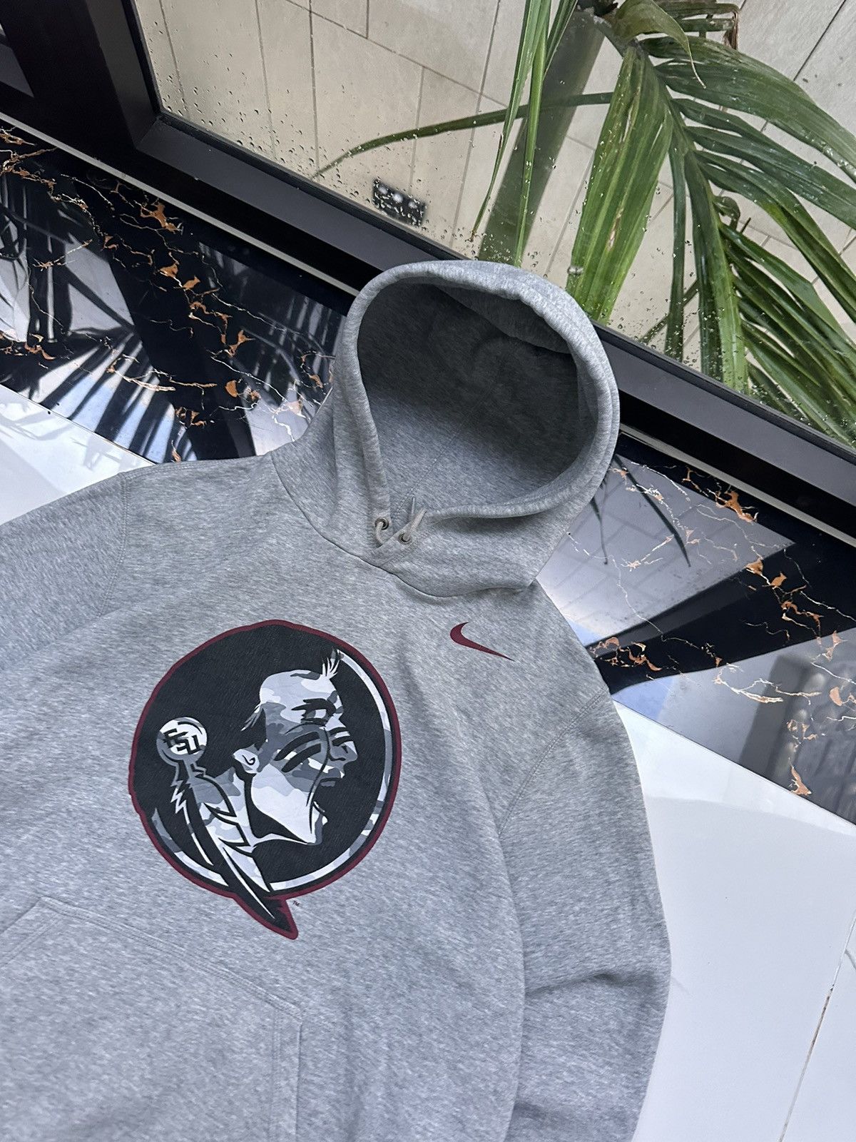 Nike × Vintage NIKE VINTAGE BIG LOGO STREETWEAR HOODIE Size US L / EU 52-54 / 3 - 5 Thumbnail