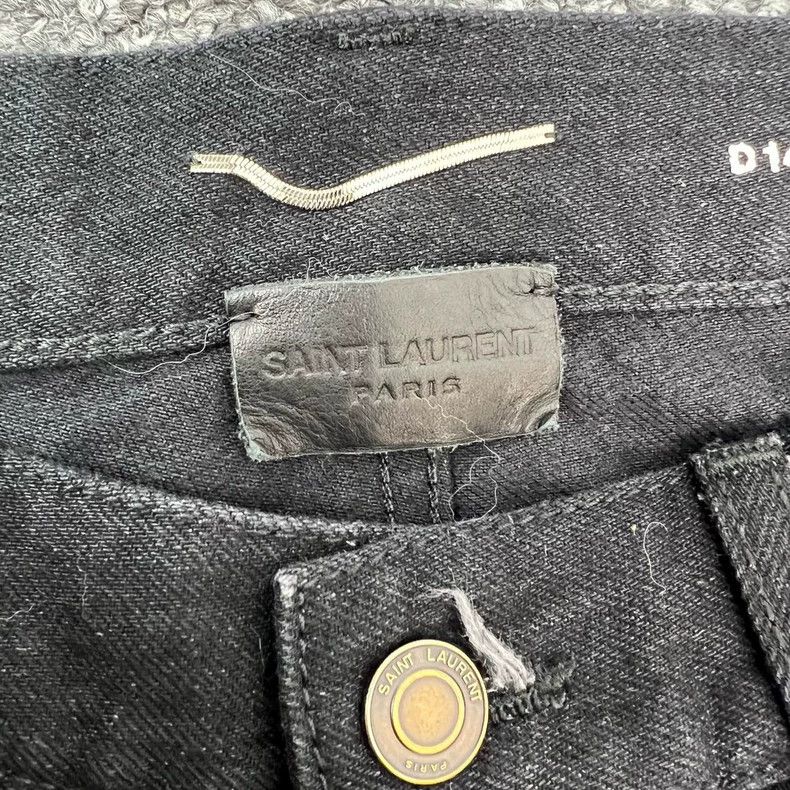 Yves Saint Laurent saint LaurentBlack casual straight leg jeans 2503-Nextarrow Size US 29 - 4 Thumbnail