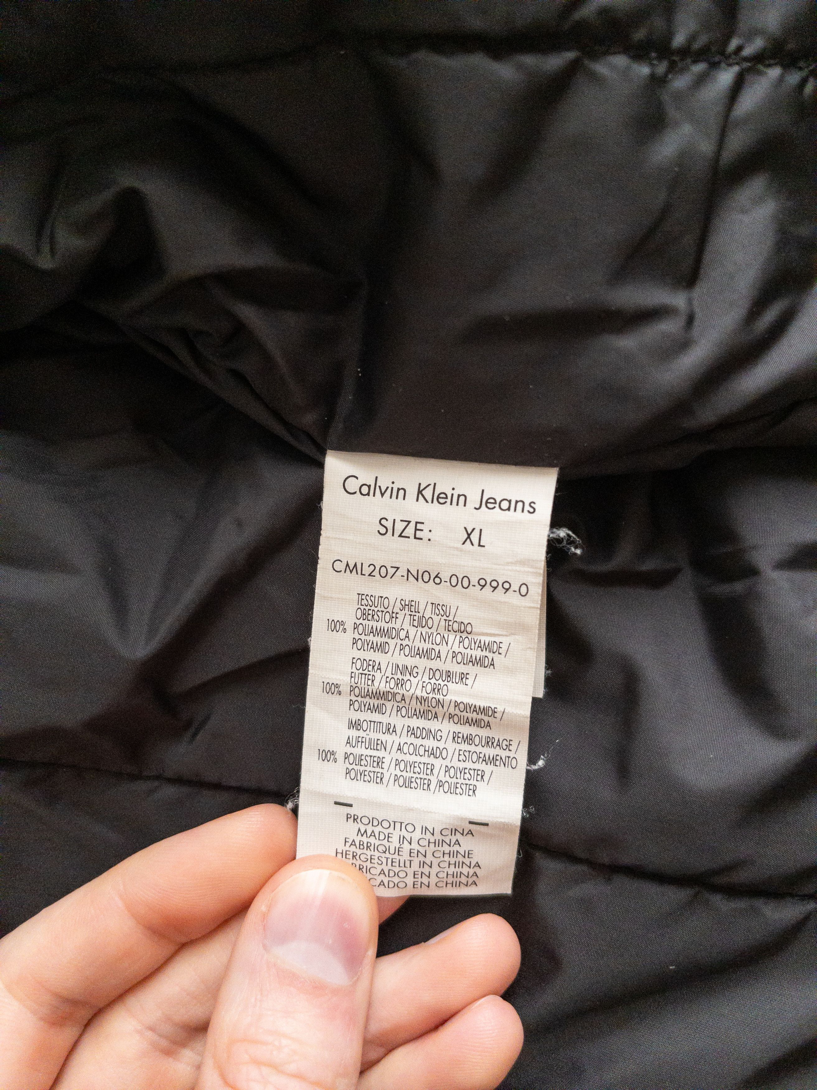 Calvin Klein Calvin Klein Jeans Bomber Motorcycle Jacket Mid-2000s XL Size US XL / EU 56 / 4 - 9 Thumbnail