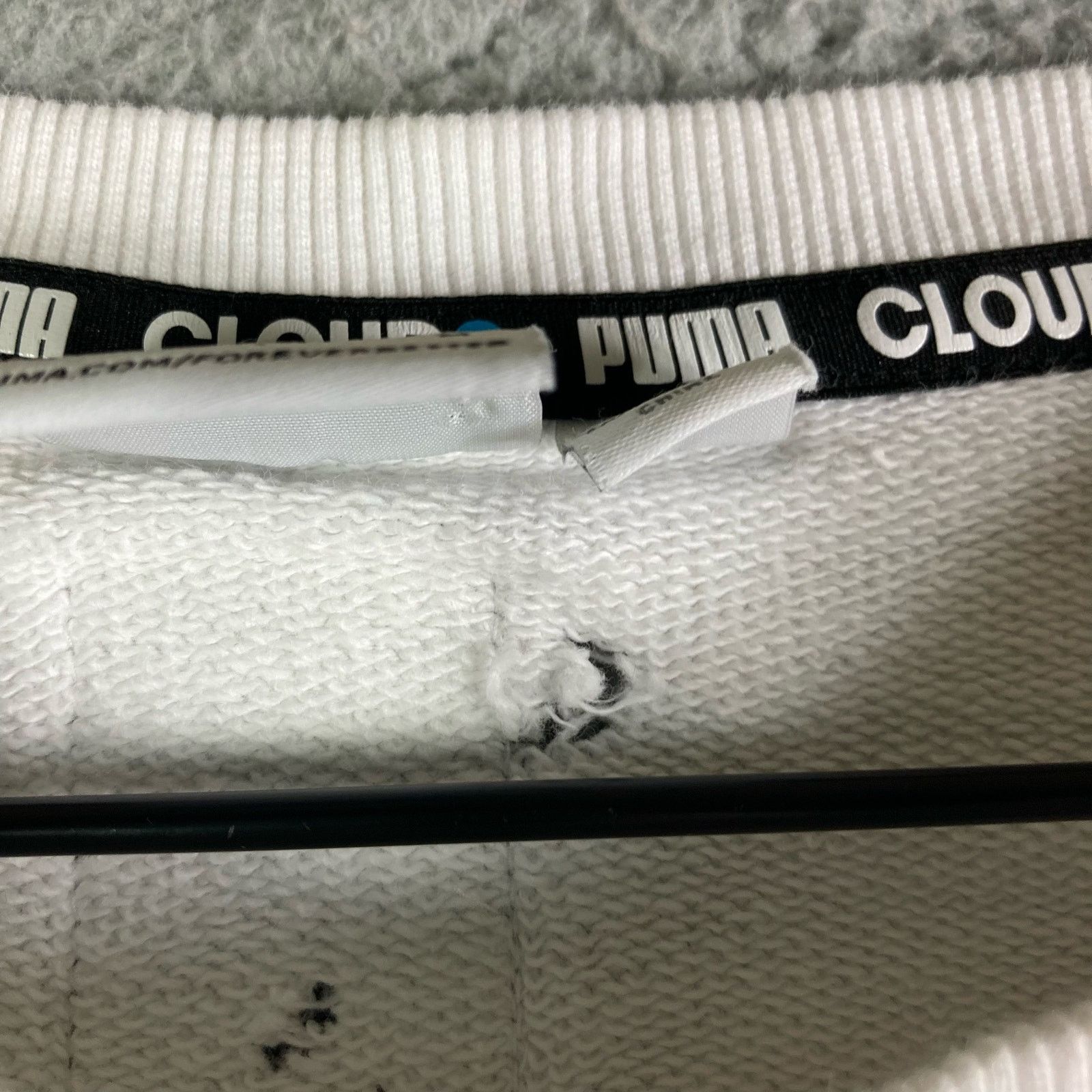 Puma Puma Cloud9 Pullover Sweatshirt Womens Sz Medium White Top Size M / US 6-8 / IT 42-44 - 9 Thumbnail