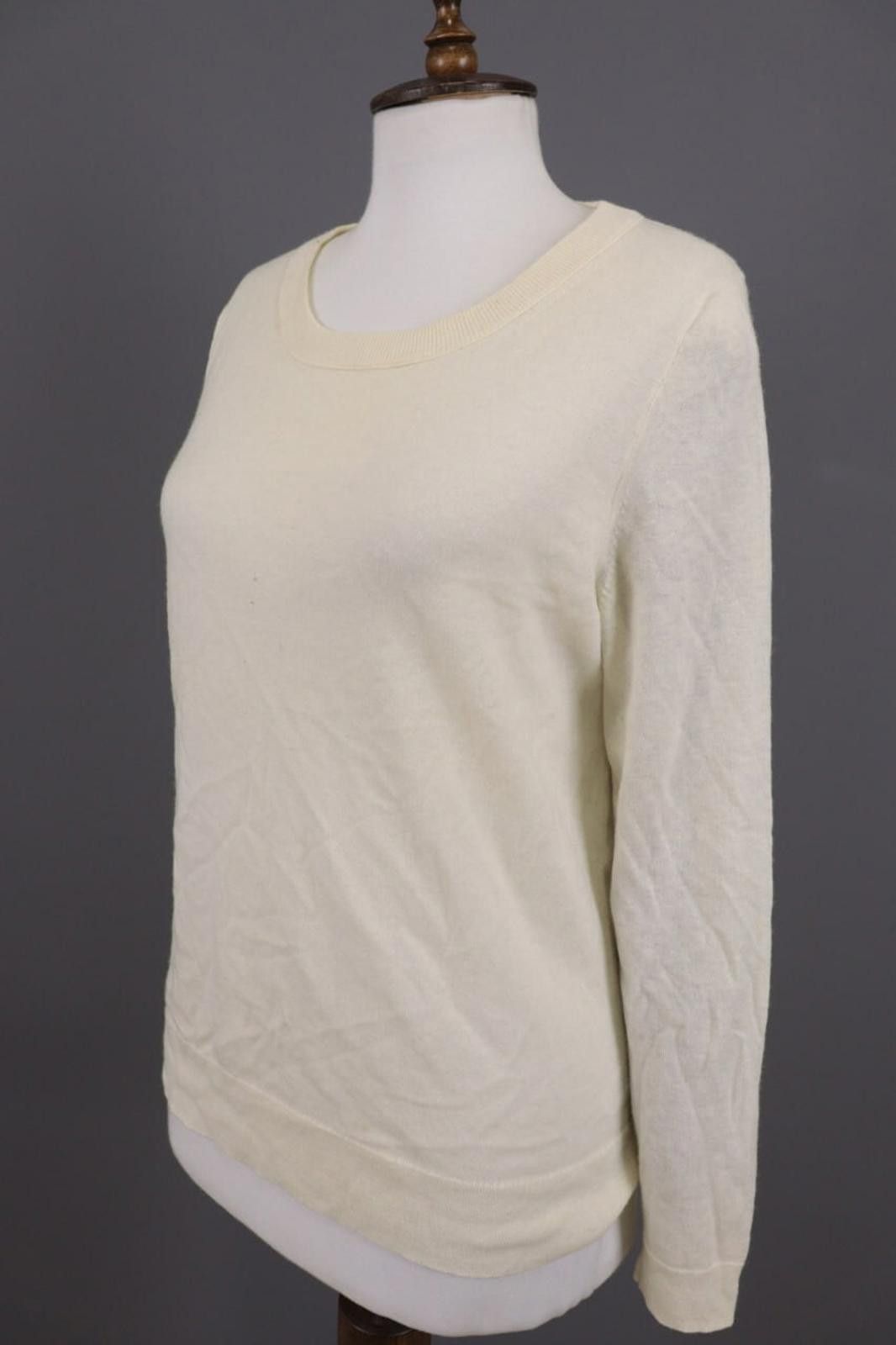 J.Crew J. Crew Beige Merino Wool Knit Pullover Sweater Size L Size L / US 10 / IT 46 - 9 Thumbnail