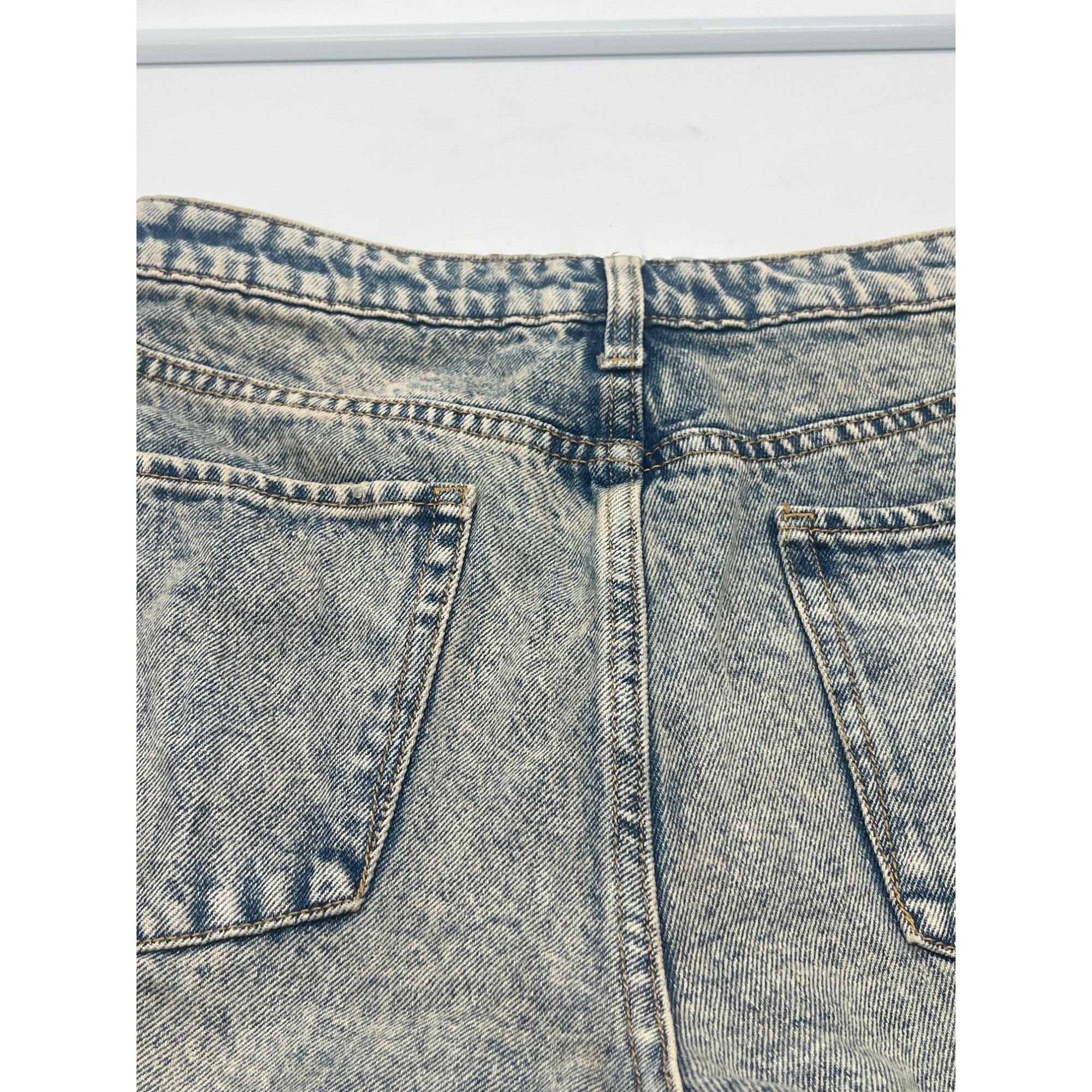 Other PTCL High Waist Exposed Button Fly Denim Cutoff Shorts, Indi Size 30" / US 8 / IT 44 - 5 Thumbnail