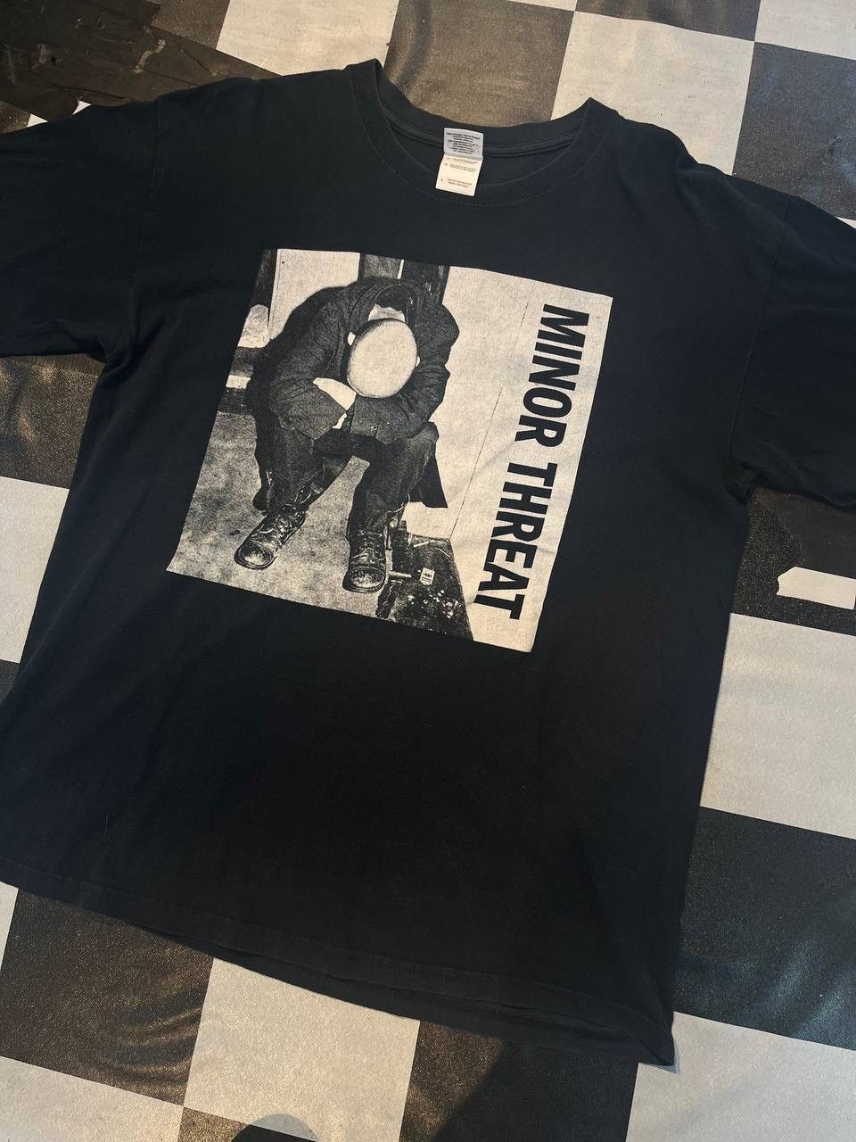 Vintage Y2K MINOR THREAT RARE Size US L / EU 52-54 / 3 - 2 Thumbnail