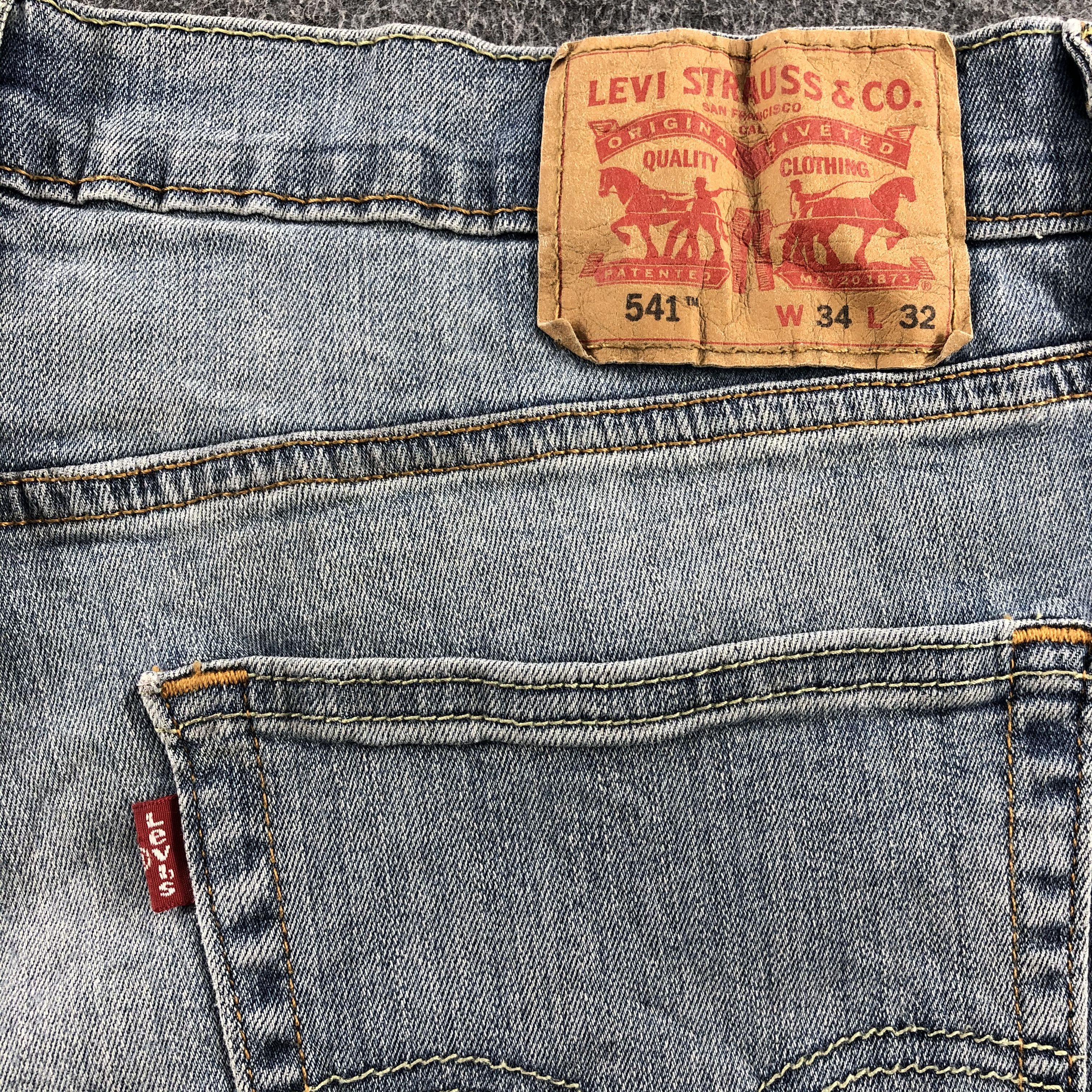 Levi's Light Wash Vintage Levis 541 Jeans-J1155 Size US 34 / EU 50 - 5 Thumbnail