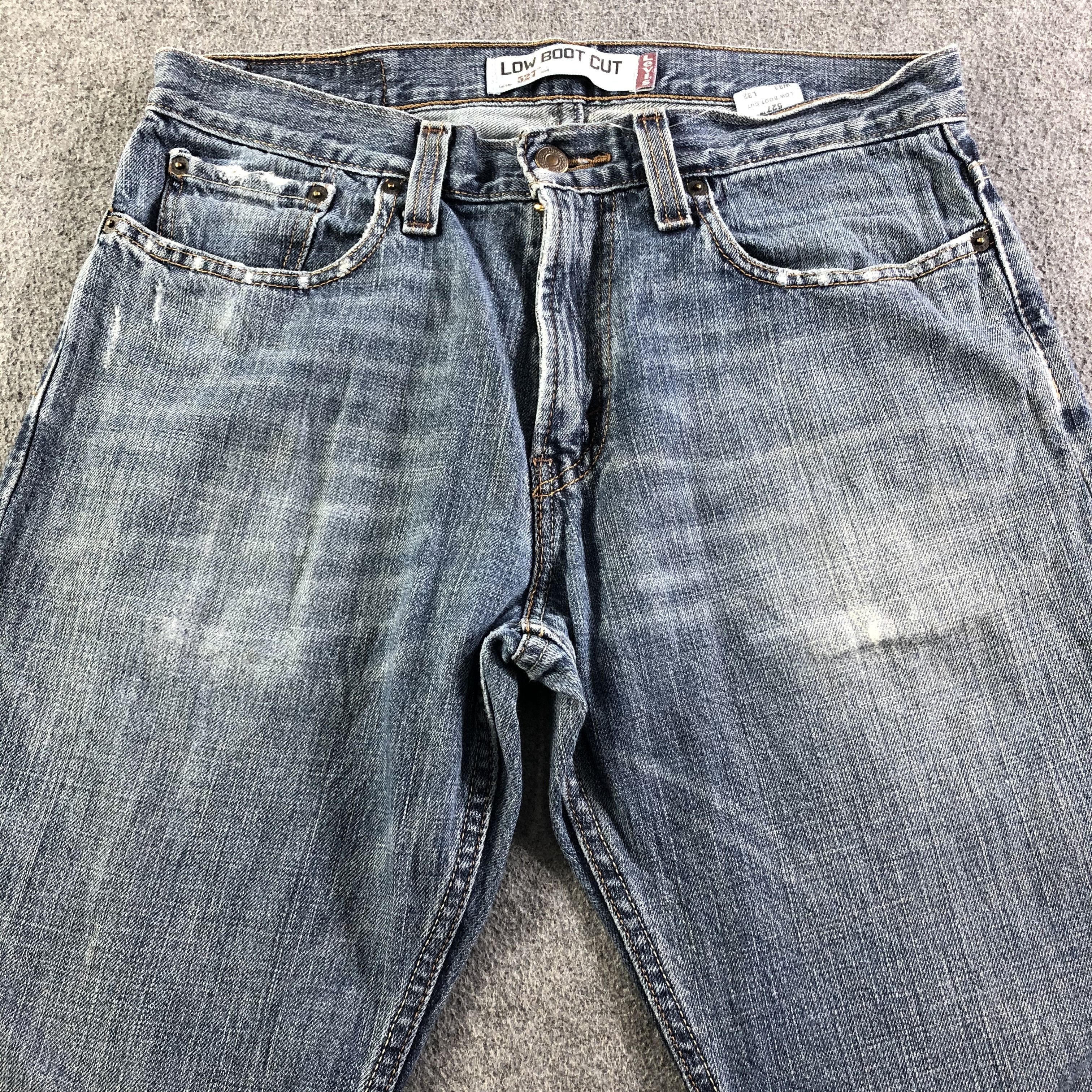 Levi's Vintage Blue Wash Levis 527 Jeans-J3536 Size US 31 - 3 Thumbnail