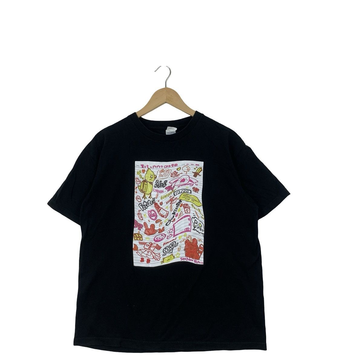 Band Tees SHINJUKU BLAZE Doodle Style Graphic Album Cover Tee Shirt Size US L / EU 52-54 / 3 - 4 Thumbnail
